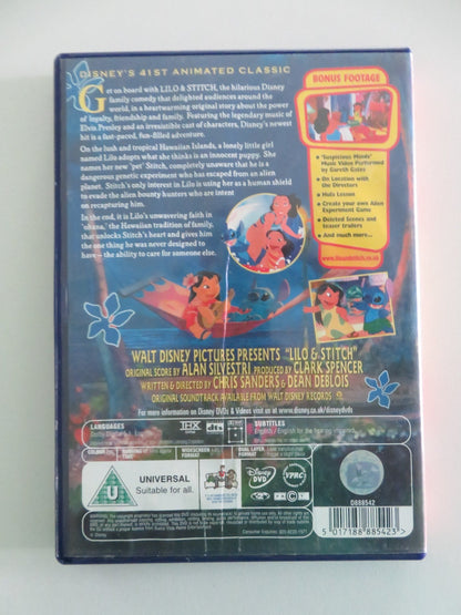 LILO & STITCH (DVD) DISNEY CHRIS SANDERS DAVEIGH CHASE 2002 REGION 2 Movie posters