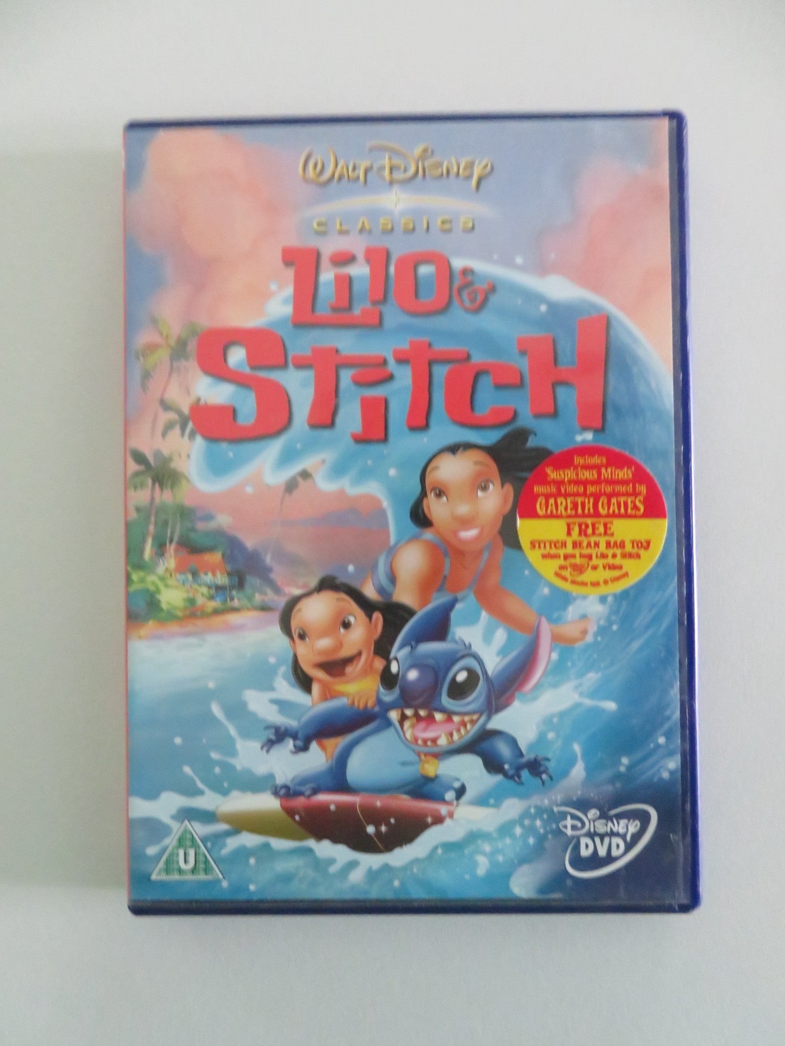 LILO & STITCH (DVD) DISNEY CHRIS SANDERS DAVEIGH CHASE 2002 REGION 2 Movie posters