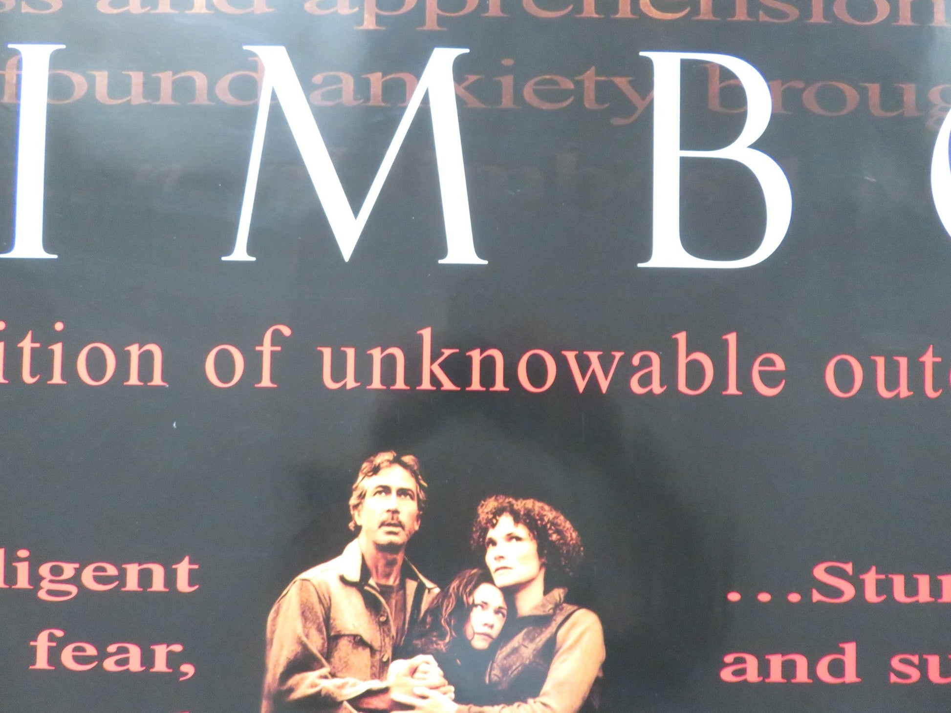 LIMBO UK QUAD ROLLED POSTER MICHAEL LASKIN LEO BURMESTER 1999 Rendezvous Cinema Movie posters