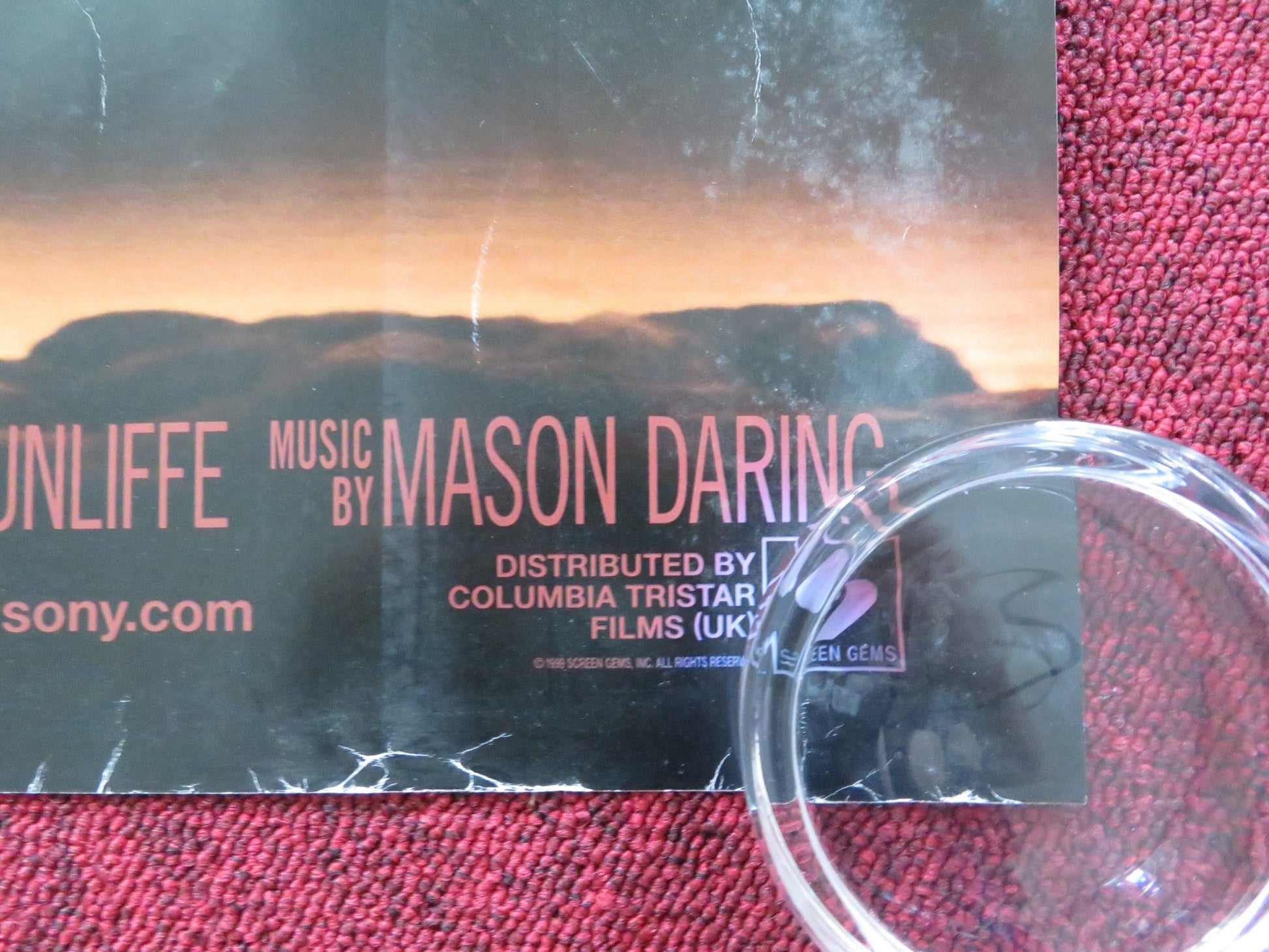 LIMBO UK QUAD ROLLED POSTER MICHAEL LASKIN LEO BURMESTER 1999 Rendezvous Cinema Movie posters