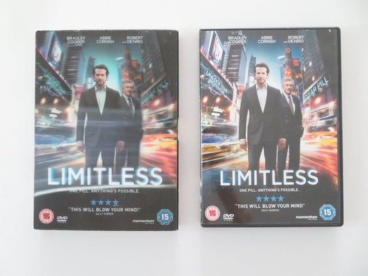 Limitless (DVD) Bradley Cooper Anna Friel Robert De Niro 2011 Region 2 Movie posters