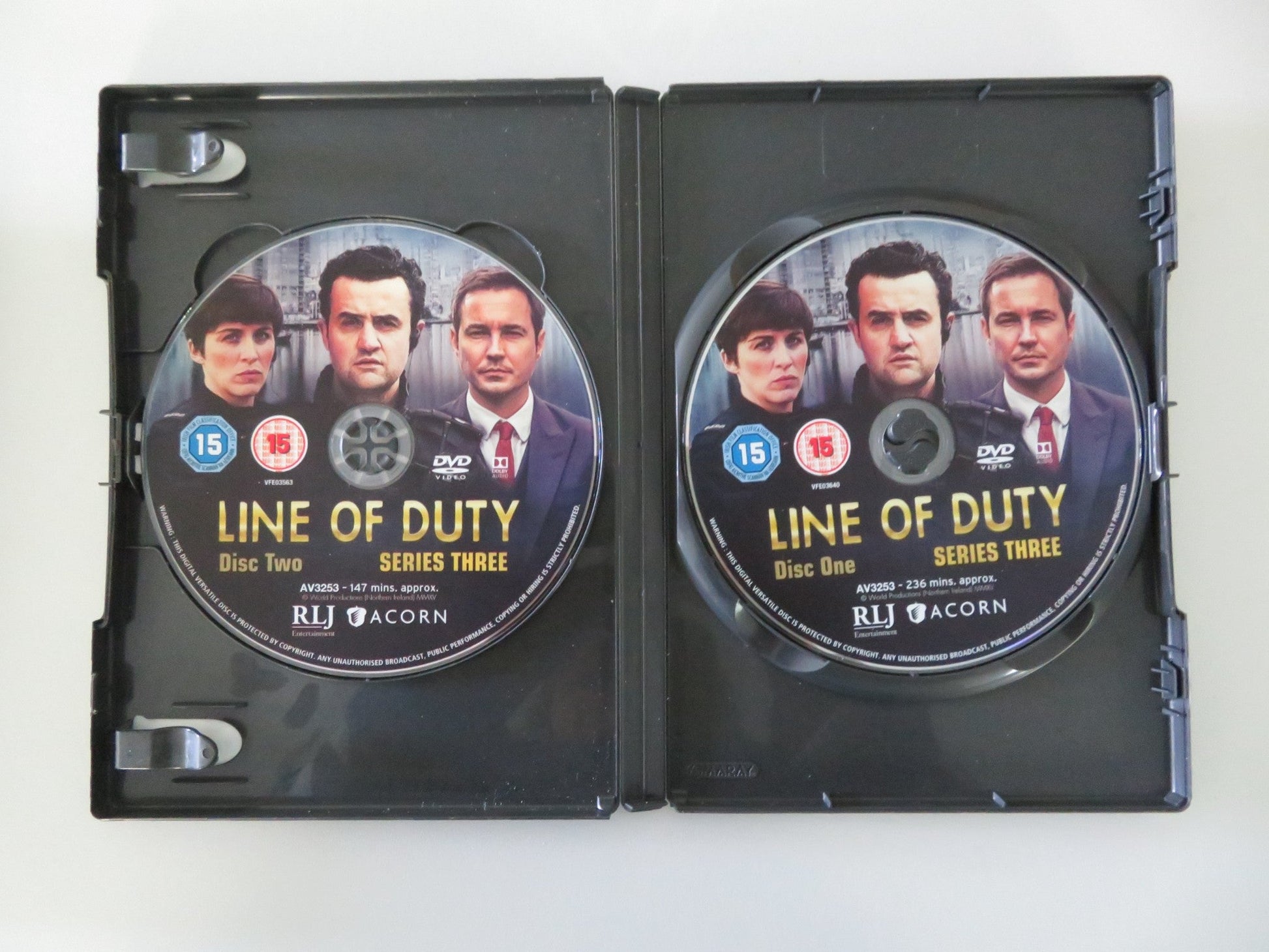 Line of Duty - Complete Series One to Three (DVD BoxSet) 2012 Region 2 Movie posters
