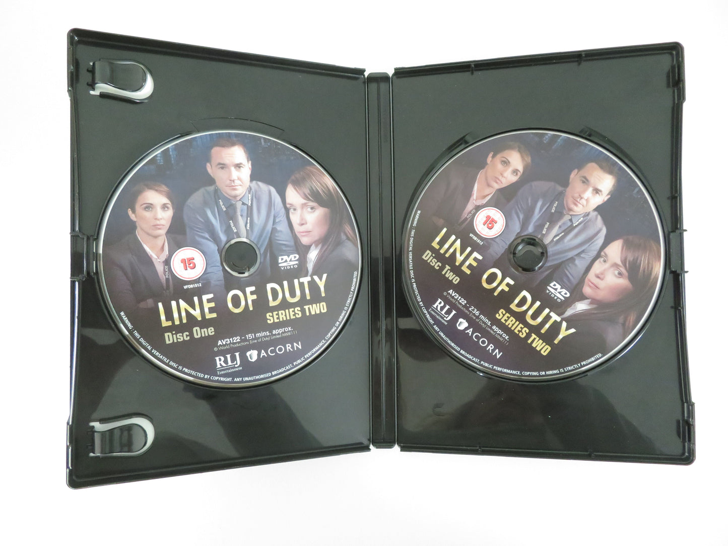 Line of Duty - Series 2 (DVD) Martin Compston 2014 Region 2 Movie posters