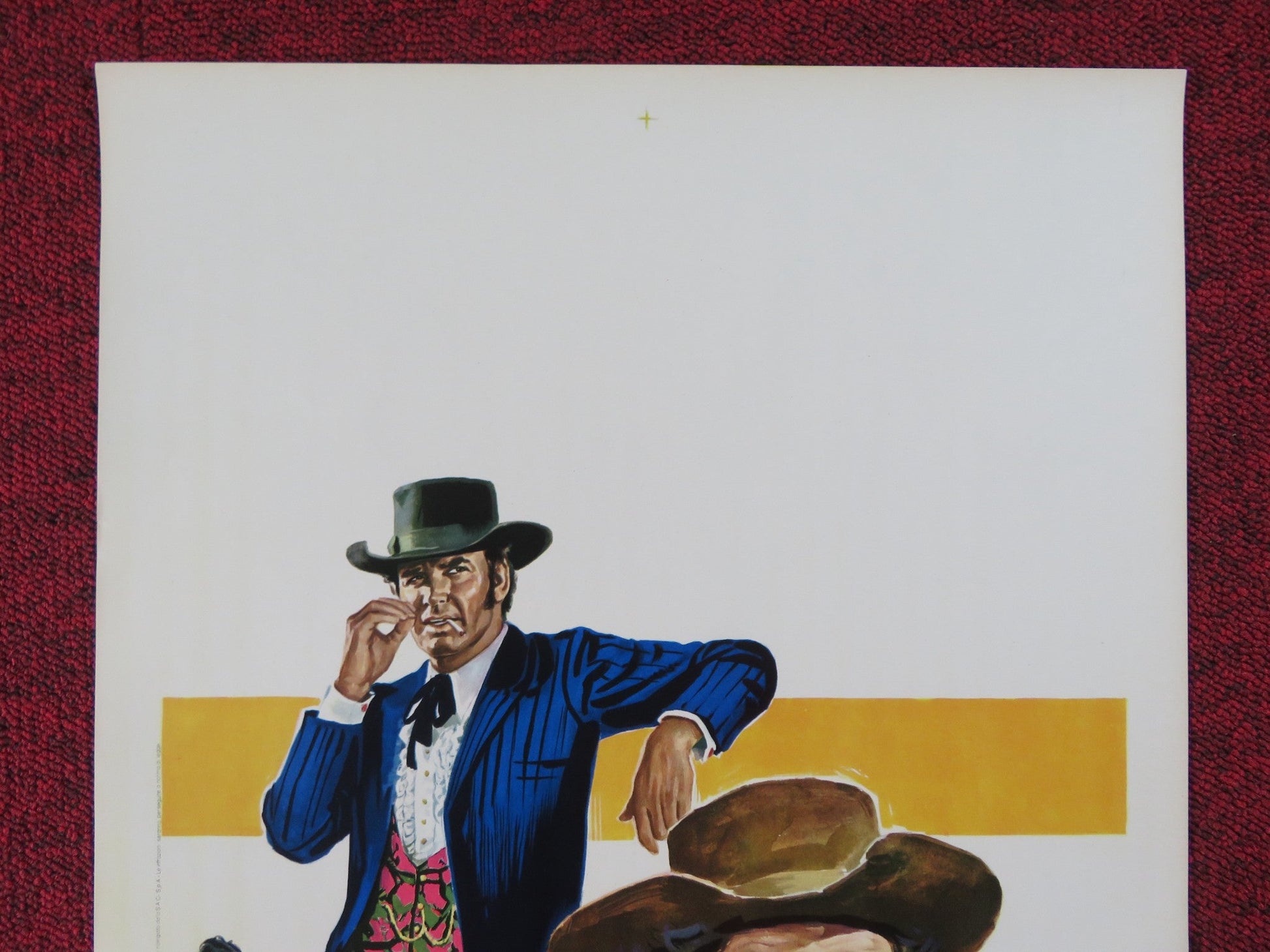 L'INFALLIBILE PISTOLERO STRABICO ITALIAN LOCANDINA POSTER JAMES GARNER 1971 Rendezvous Cinema Movie posters