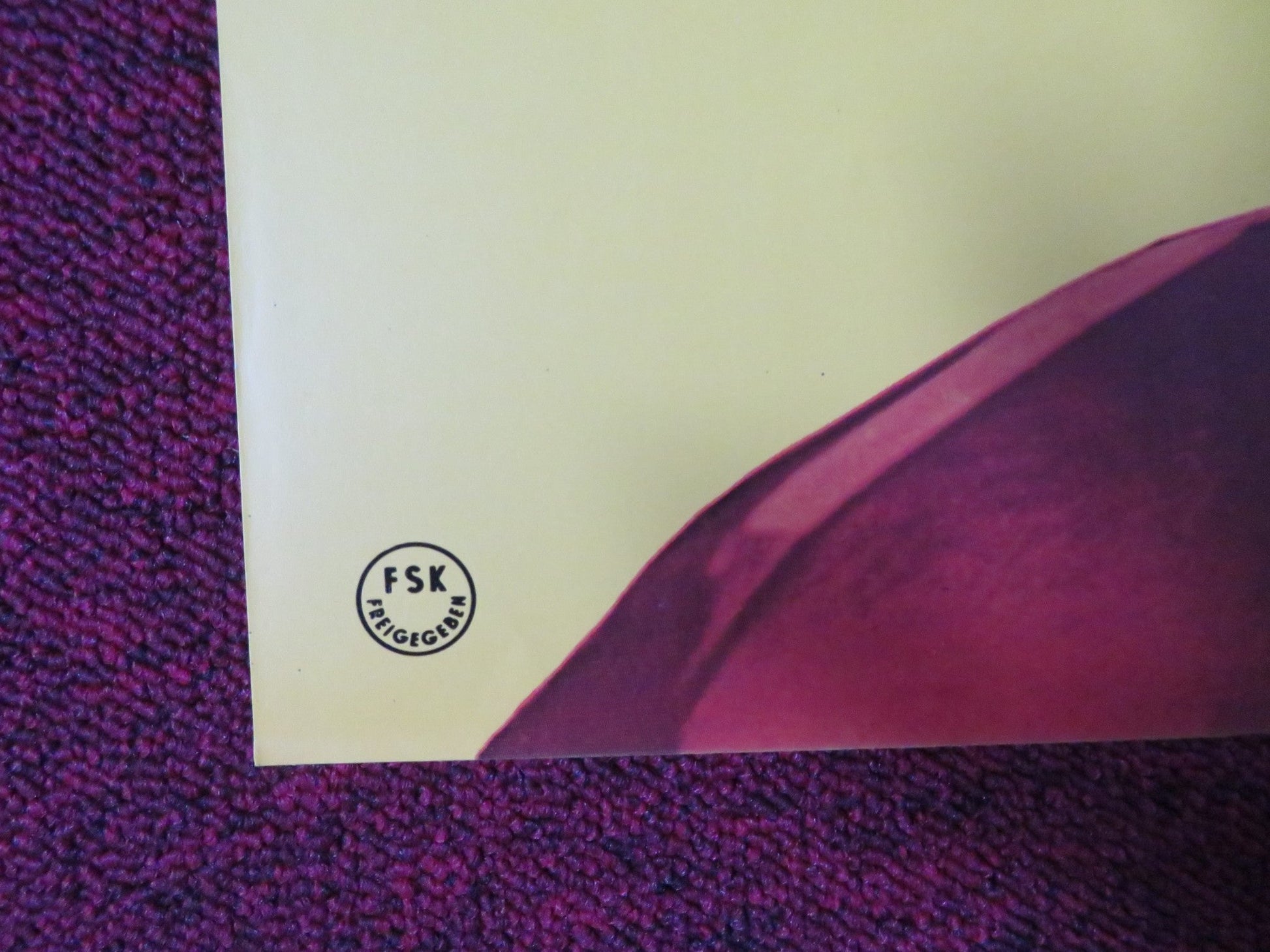 LING FUNG DAS GLORREICHE SCHWERT GERMAN A1 POSTER FOLDED T. WAKAYAMA 1973 Rendezvous Cinema Movie posters