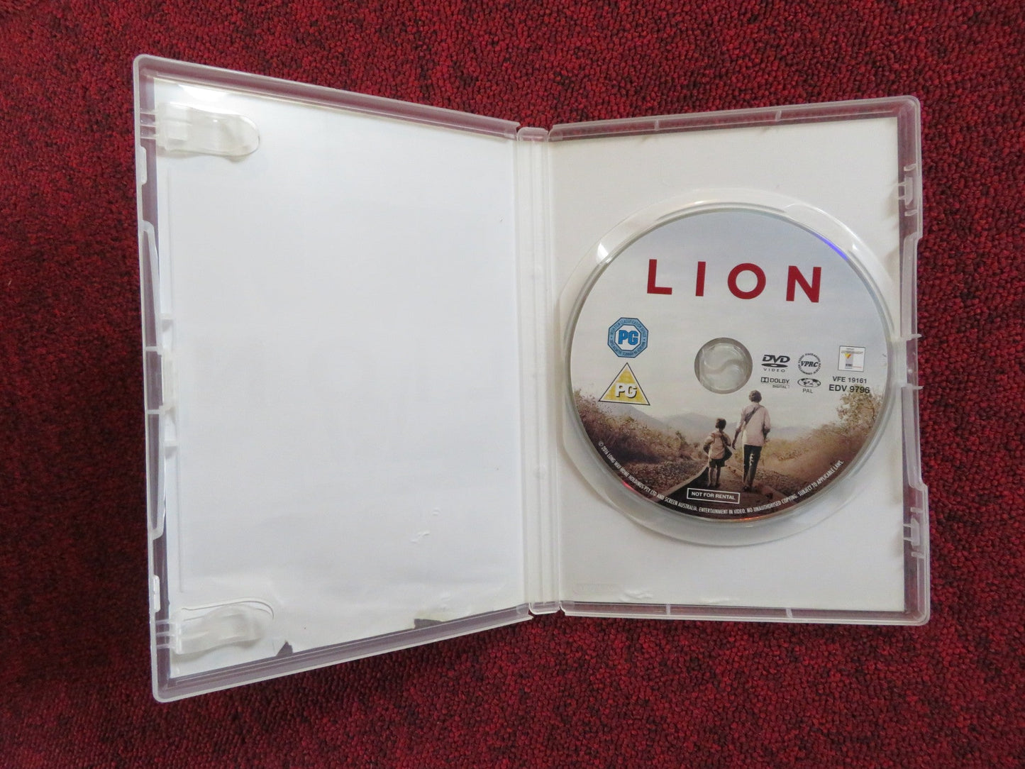 LION (DVD) DEV PATEL ROONEY MARA 2016 REGION 2 Rendezvous Cinema Movie posters