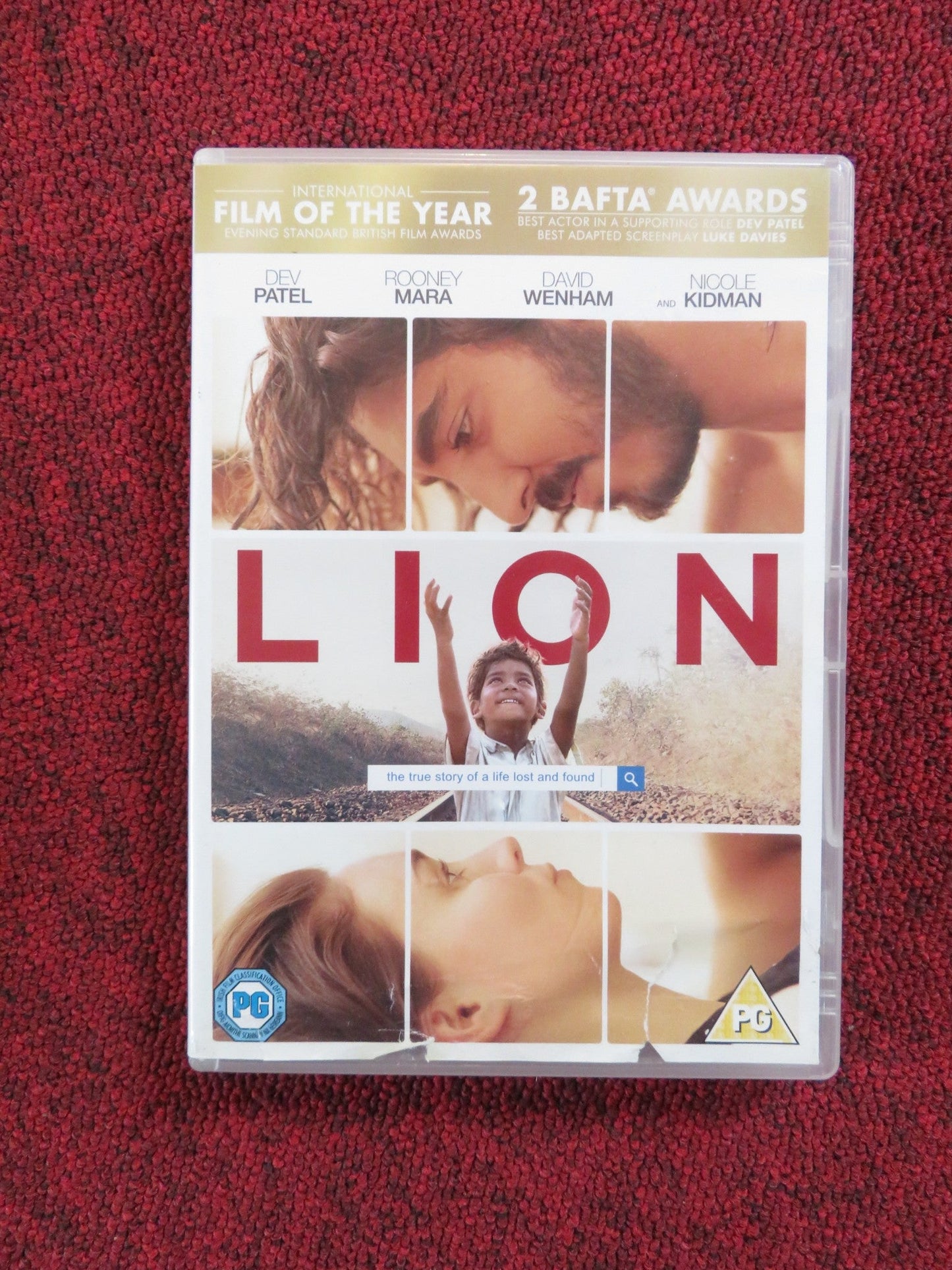 LION (DVD) DEV PATEL ROONEY MARA 2016 REGION 2 Rendezvous Cinema Movie posters