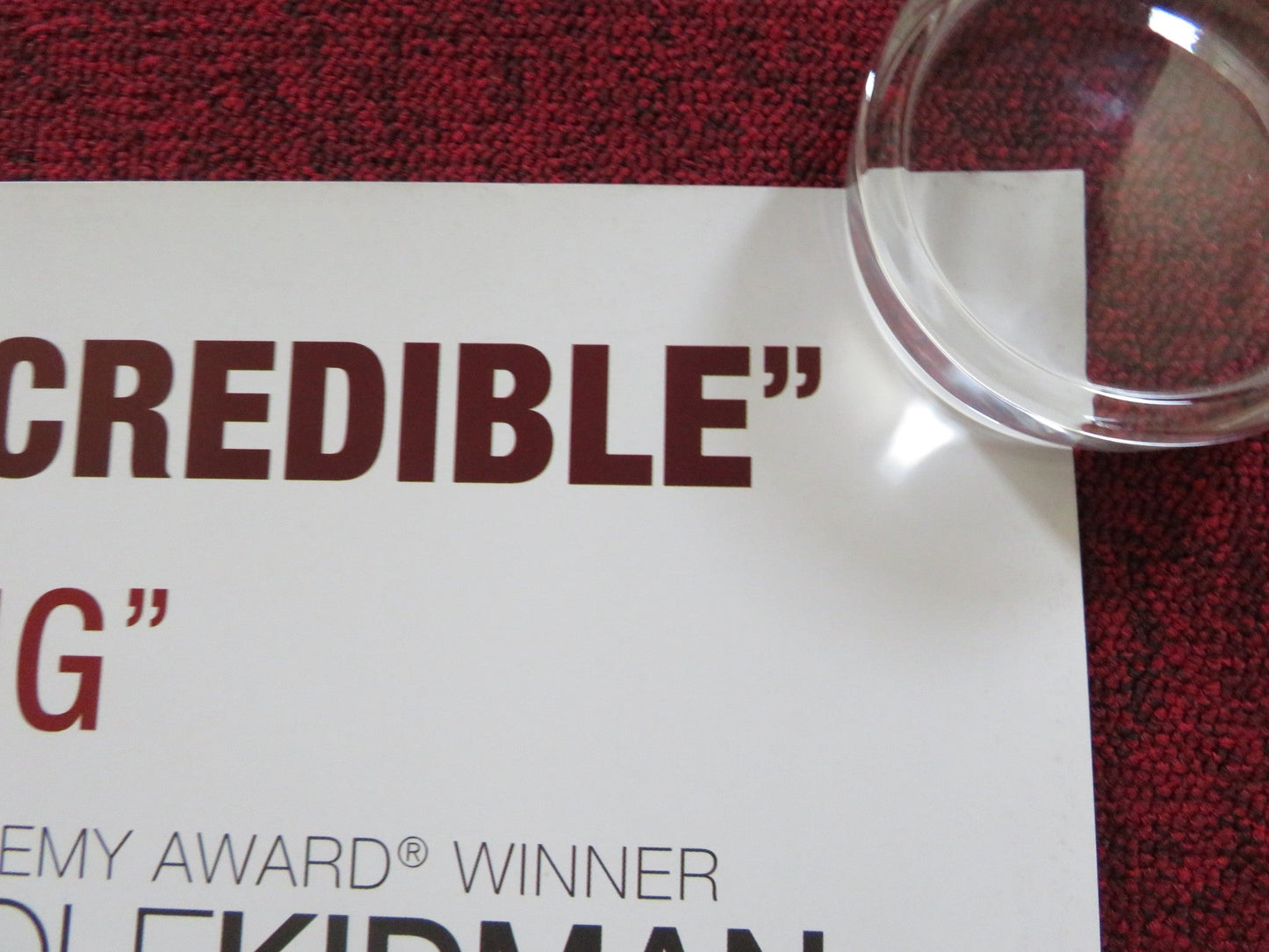 LION UK QUAD ROLLED POSTER NICOLE KIDMAN DEV PATEL 2016 Rendezvous Cinema Movie posters