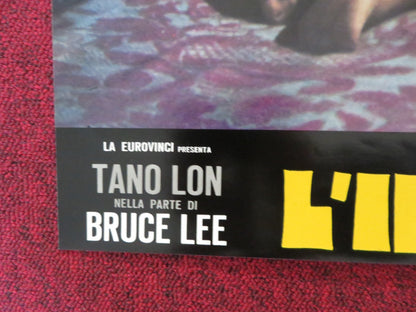 L'IRA DI BRUCE LEE - C ITALIAN FOTOBUSTA POSTER LUNG TANG YAN - YUNG TSO 1974 Rendezvous Cinema Movie posters