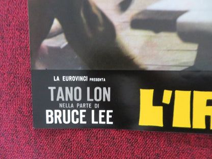 L'IRA DI BRUCE LEE - E ITALIAN FOTOBUSTA POSTER LUNG TANG YAN - YUNG TSO 1974 Rendezvous Cinema Movie posters