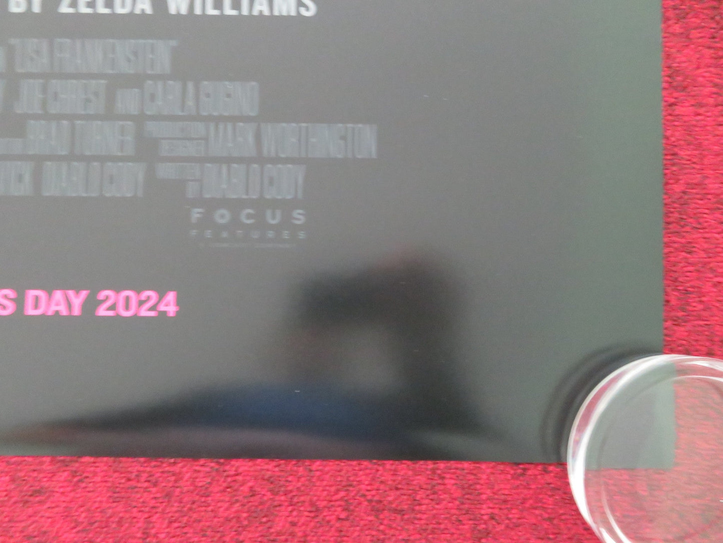 LISA FRANKENSTEIN - A US ONE SHEET ROLLED POSTER KATHRYN NEWTON MONTES 2024 Movie posters