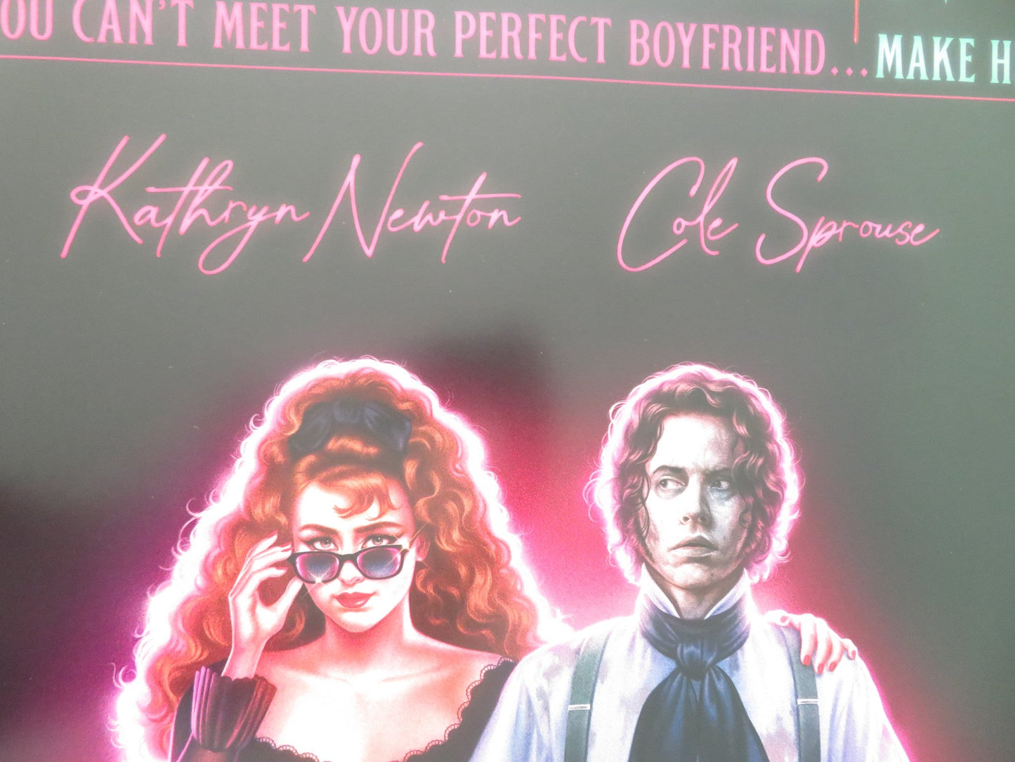 Lisa Frankenstein US One Sheet Rolled Poster Kathryn Newton Joshua Montes 2024 Movie posters