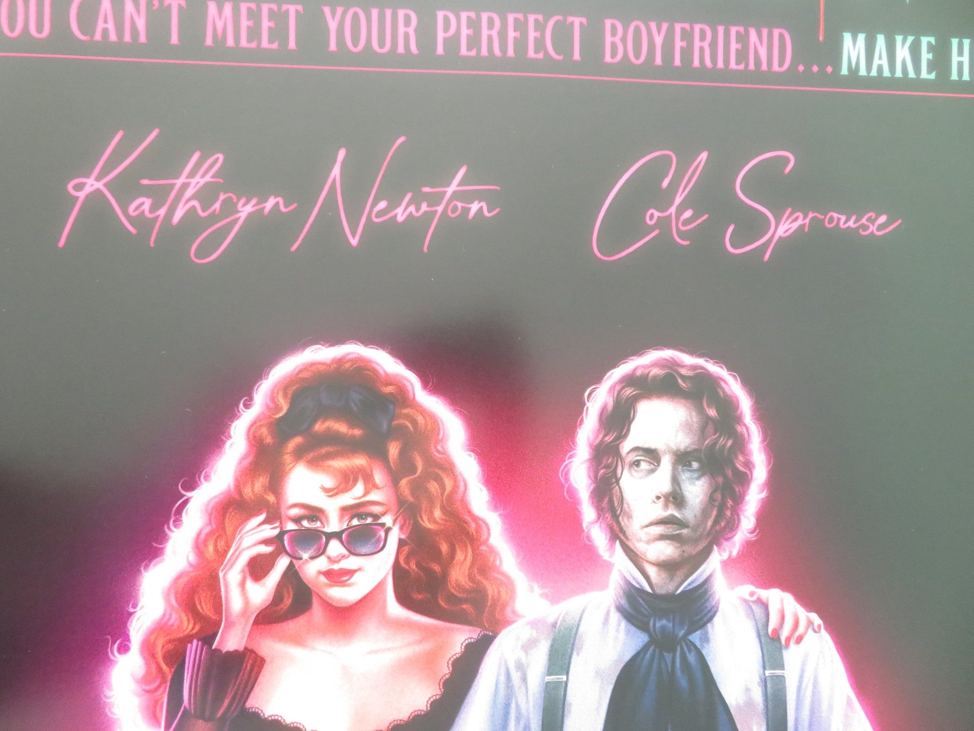 Lisa Frankenstein US One Sheet Rolled Poster Kathryn Newton Joshua Montes 2024 Movie posters