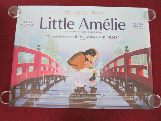 Little Amelie or the Character of Rain UK Quad Rolled Poster Emmylou Homs 2025 Movie posters