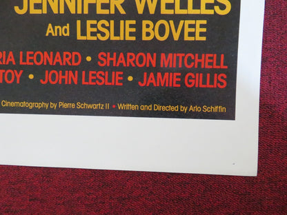 LITTLE BLUE BOX US TRI FOLDED ONE SHEET ROLLED POSTER JENNIFER WELLES 1979 Rendezvous Cinema Movie posters