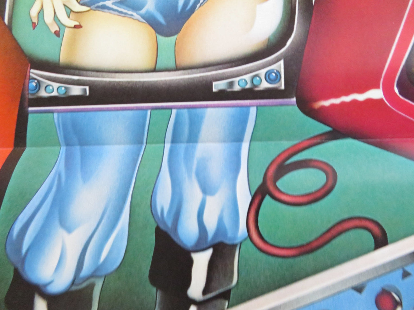 LITTLE BLUE BOX US TRI FOLDED ONE SHEET ROLLED POSTER JENNIFER WELLES 1979 Rendezvous Cinema Movie posters