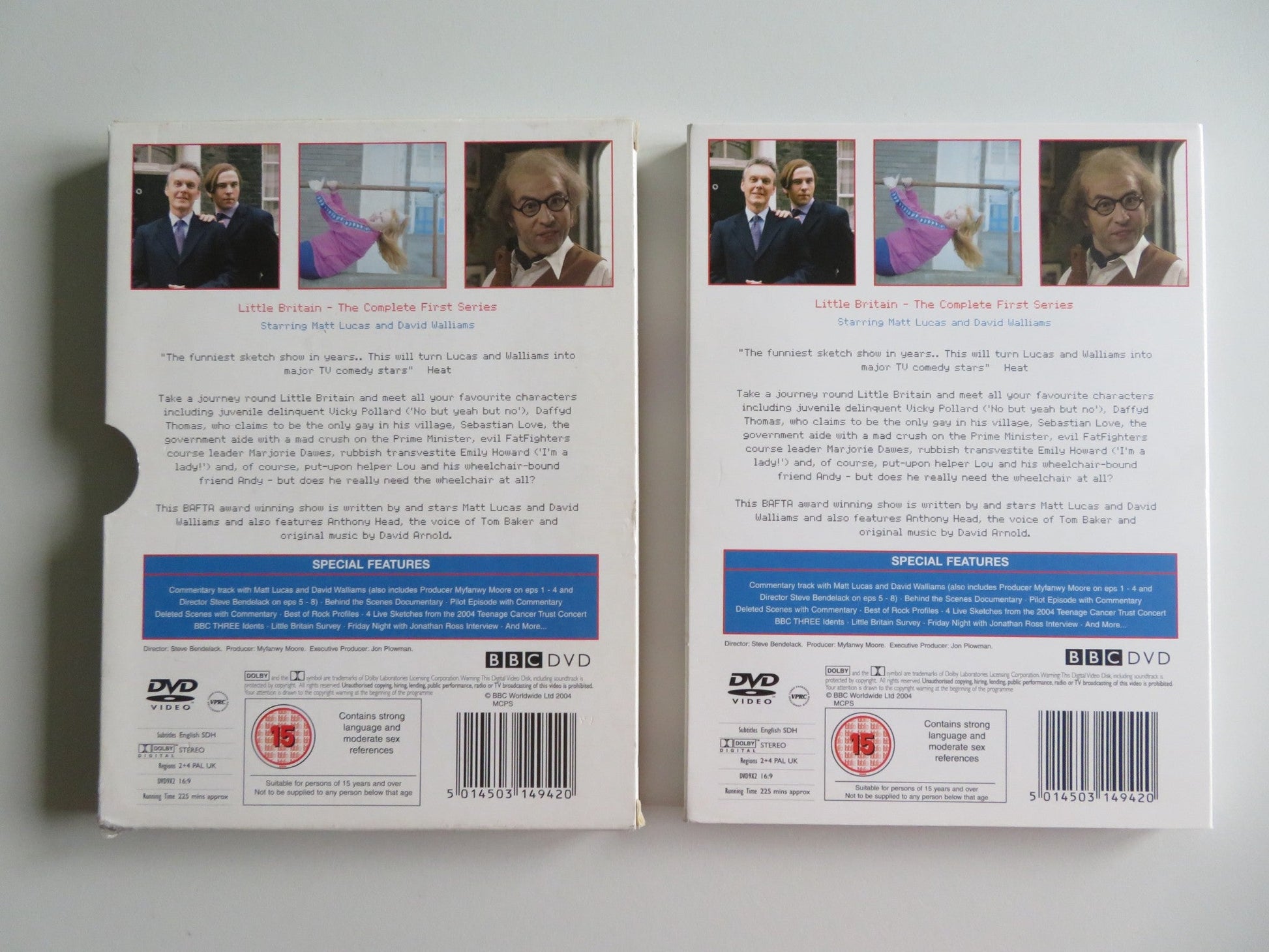 LITTLE BRITIAN - COMPLETE FIRST SERIES - 2 DISC (DVD) MATT LUCAS 2003 REGION 2 Movie posters