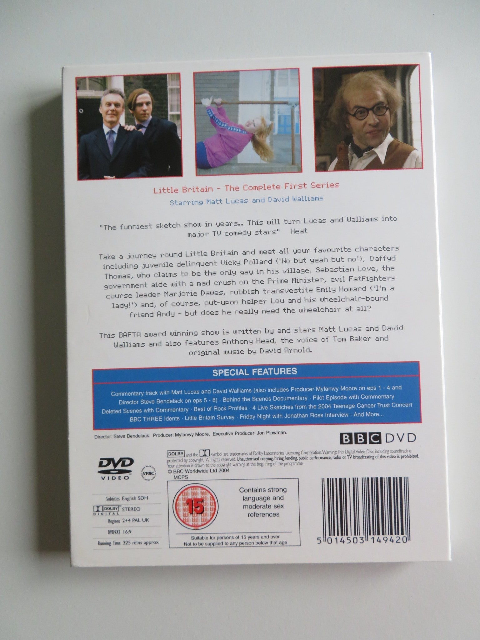 LITTLE BRITIAN - COMPLETE FIRST SERIES - 2 DISC (DVD) MATT LUCAS 2003 REGION 2 Movie posters