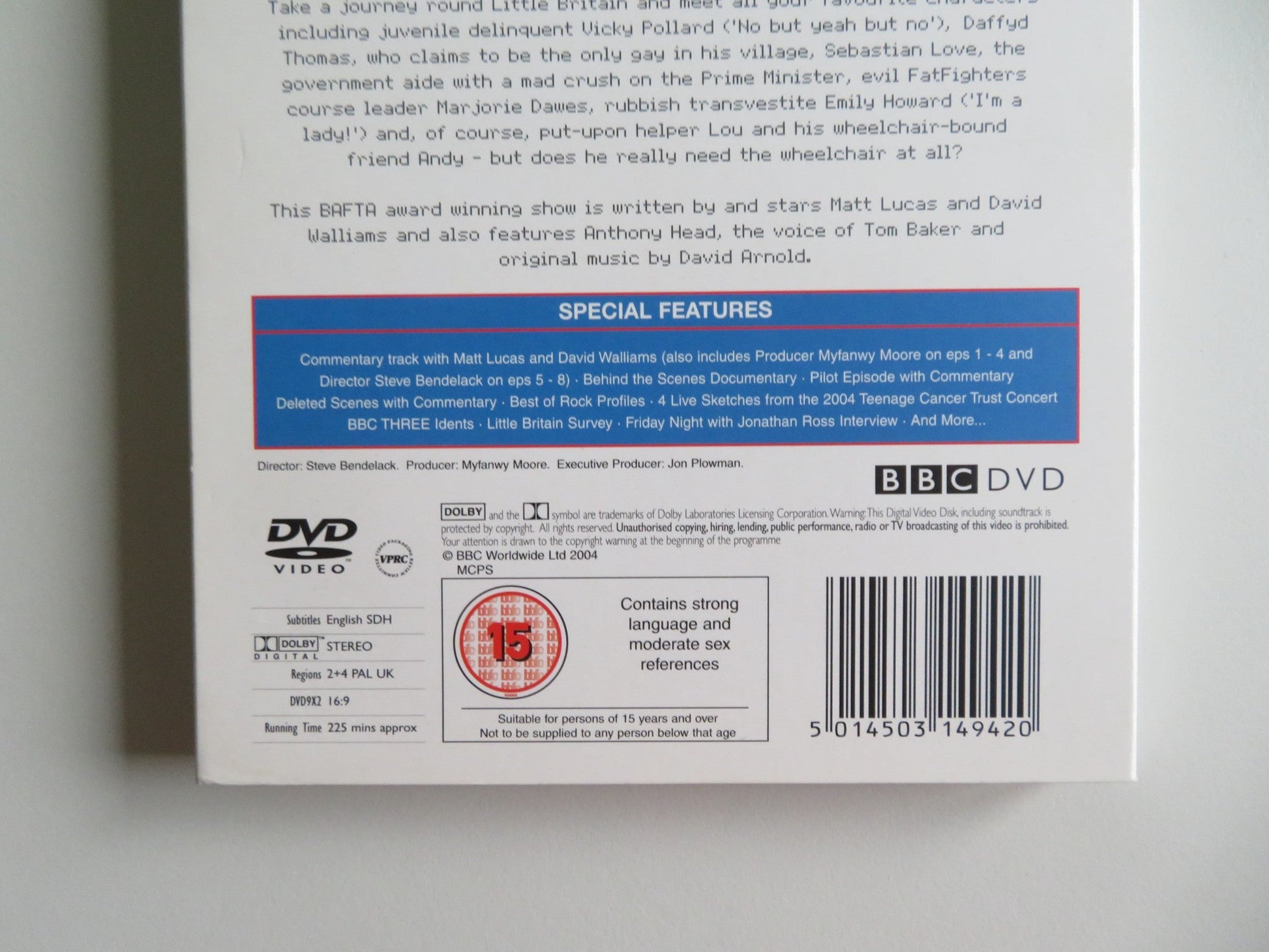 LITTLE BRITIAN - COMPLETE FIRST SERIES - 2 DISC (DVD) MATT LUCAS 2003 REGION 2 Movie posters