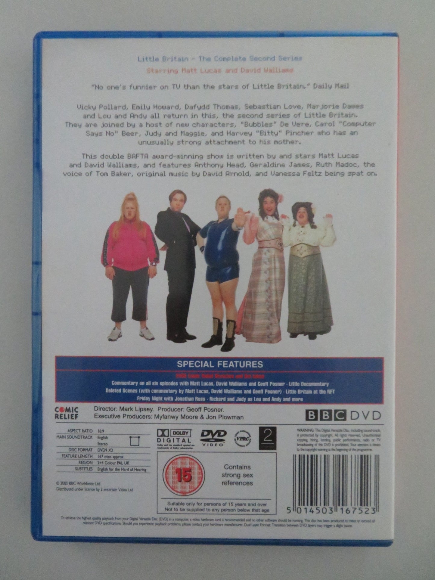LITTLE BRITIAN THE COMPLETE SECOND SERIES - 2 DISC (DVD) M. LUCAS 2004 REGION 2 4 Movie posters