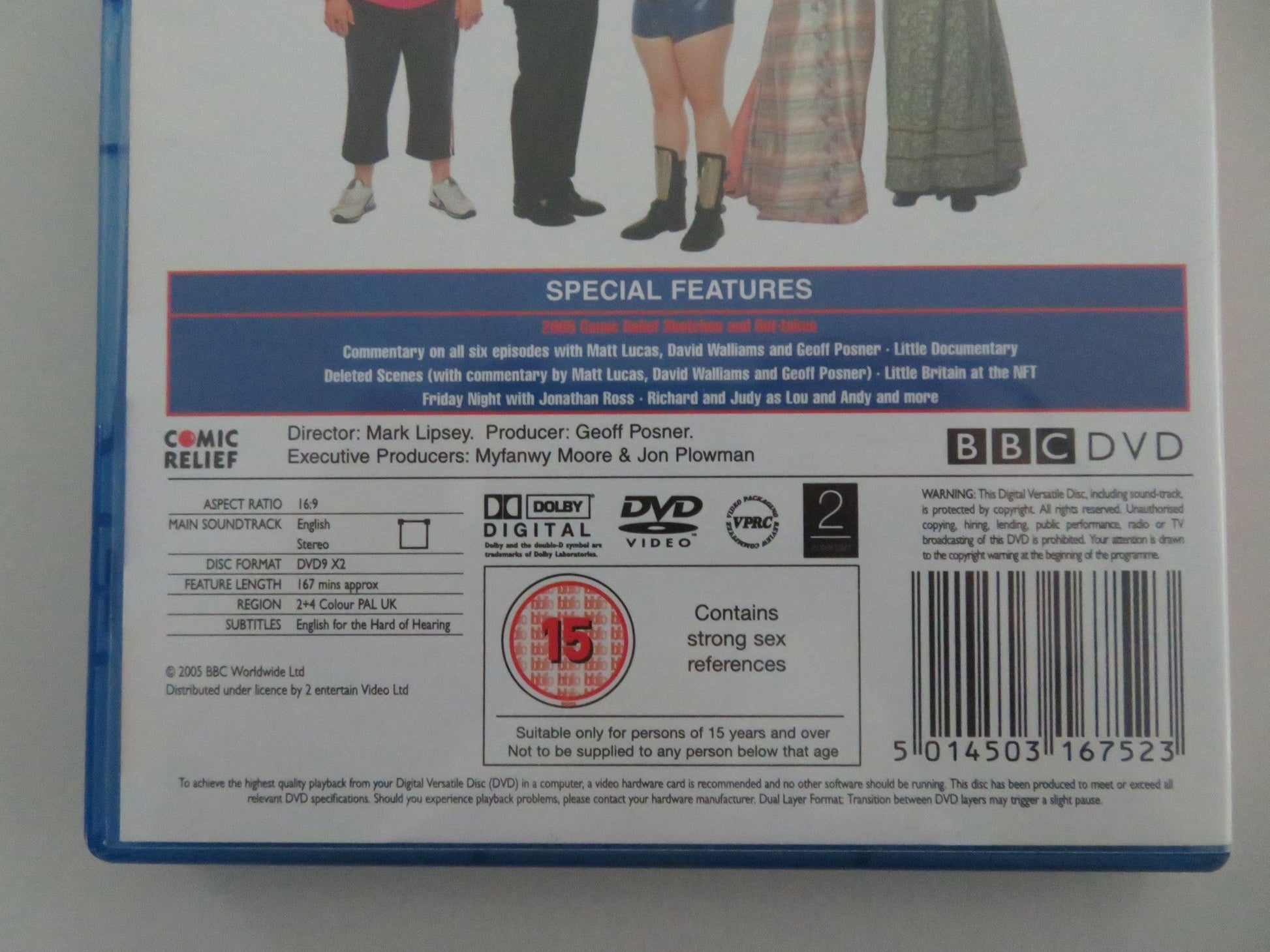 LITTLE BRITIAN THE COMPLETE SECOND SERIES - 2 DISC (DVD) M. LUCAS 2004 REGION 2 4 Movie posters