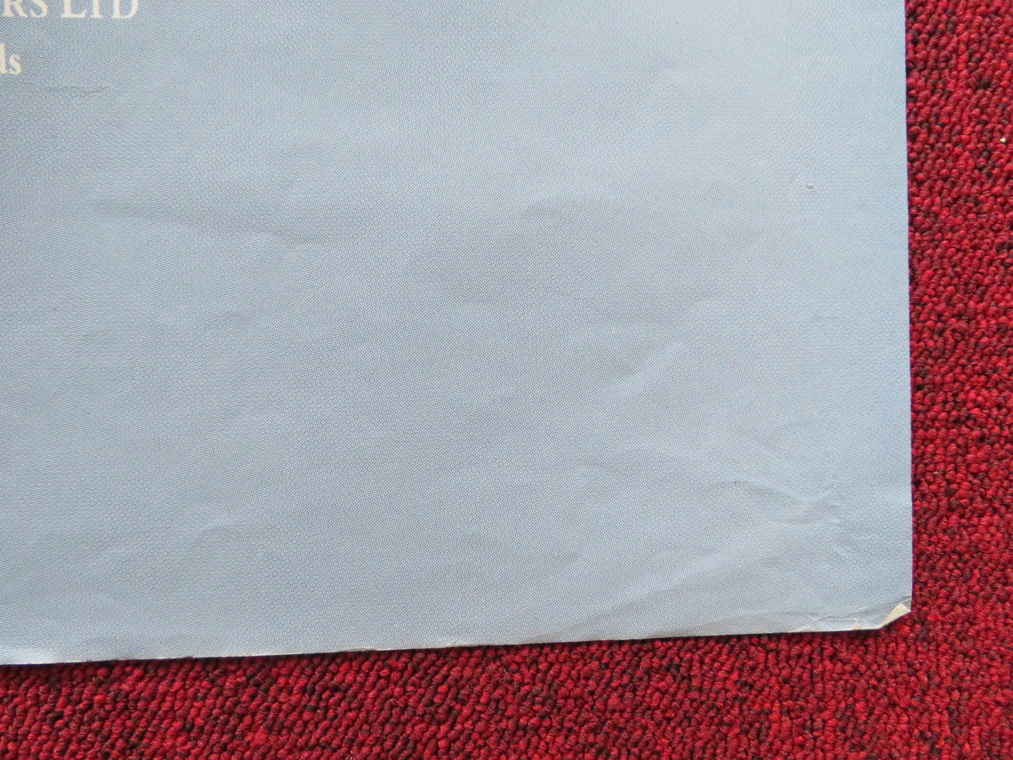 LITTLE DORRIT - B UK QUAD POSTER FOLDED DEREK JACOBI ALEC GUINNESS 1987 Rendezvous Cinema Movie posters