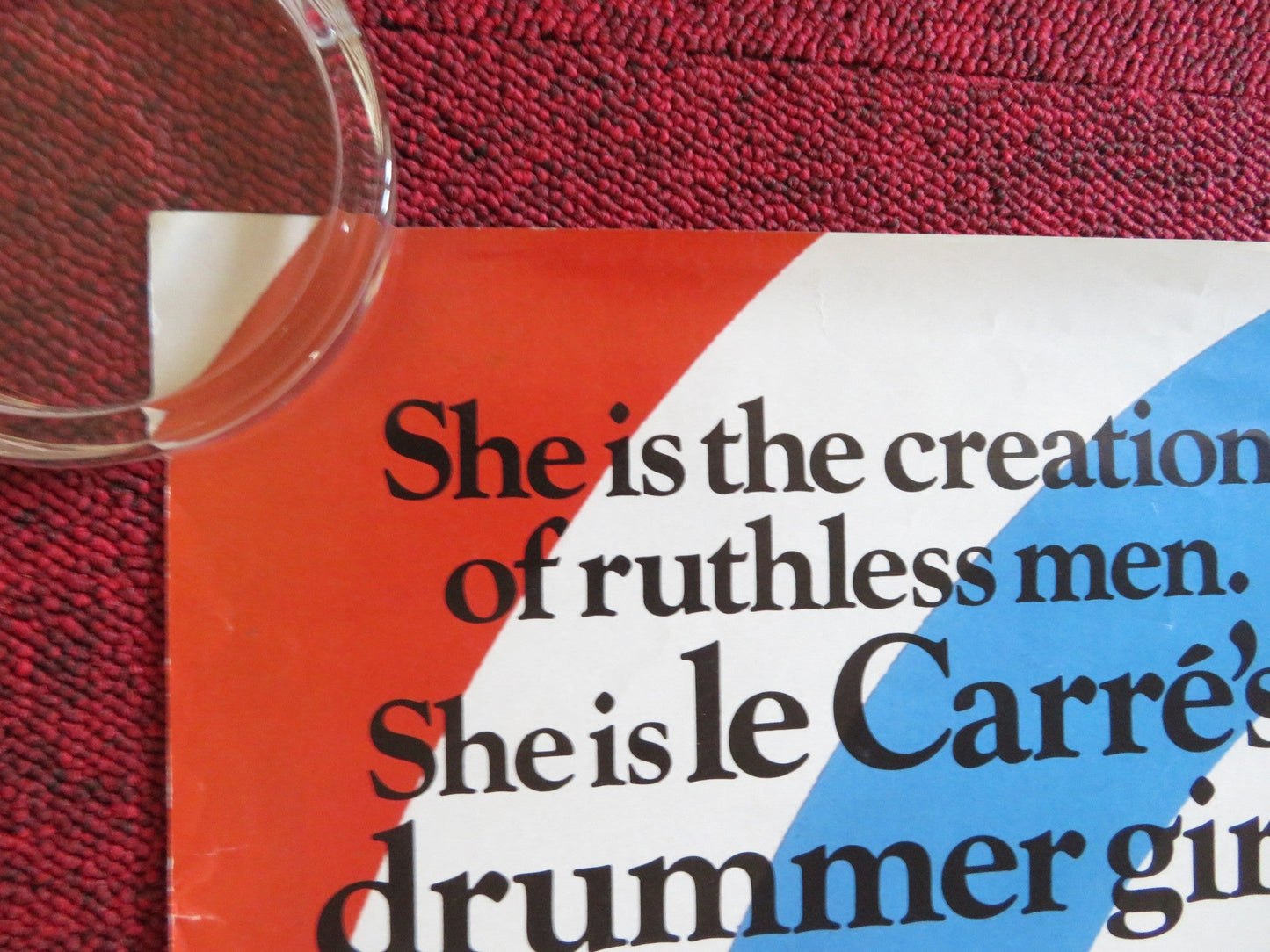 LITTLE DRUMMER GIRL VHS VIDEO POSTER ROLLED DIANE KEATON YORGO VOYAGIS 1984 Rendezvous Cinema Movie posters