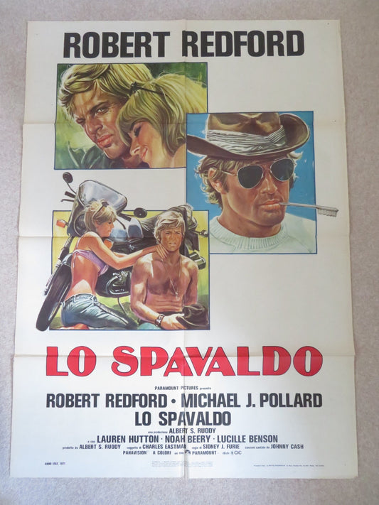 LITTLE FAUSS AND BIG HALSY ITALIAN 2 FOGLIO POSTER ROBERT REDFORD 1971 Rendezvous Cinema Movie posters