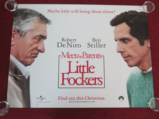 Little Fockers - B UK Quad Rolled Poster Ben Stiller Robert De Niro 2010 Movie posters