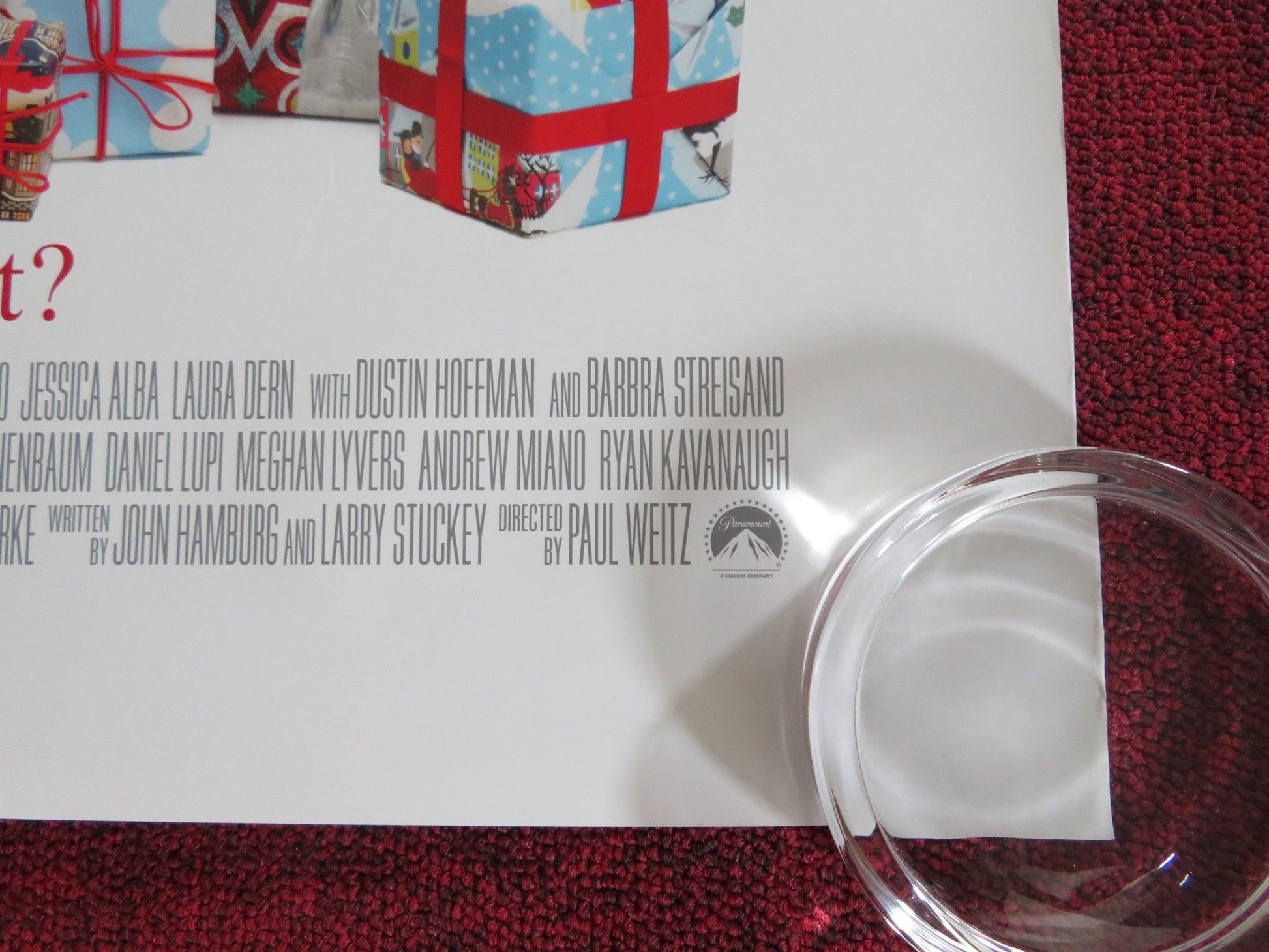 LITTLE FOCKERS - B US ONE SHEET ROLLED POSTER ROBERT DE NIRO BEN STILLER 2010 Rendezvous Cinema Movie posters