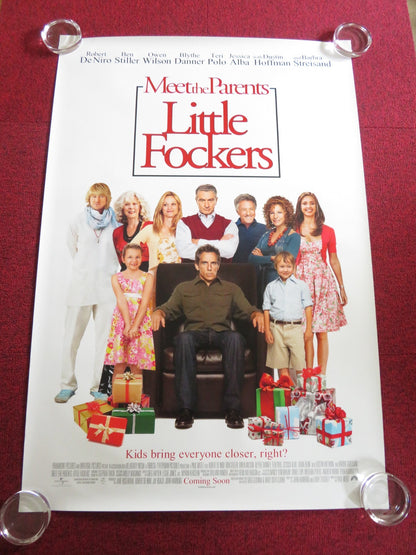 LITTLE FOCKERS - B US ONE SHEET ROLLED POSTER ROBERT DE NIRO BEN STILLER 2010 Rendezvous Cinema Movie posters