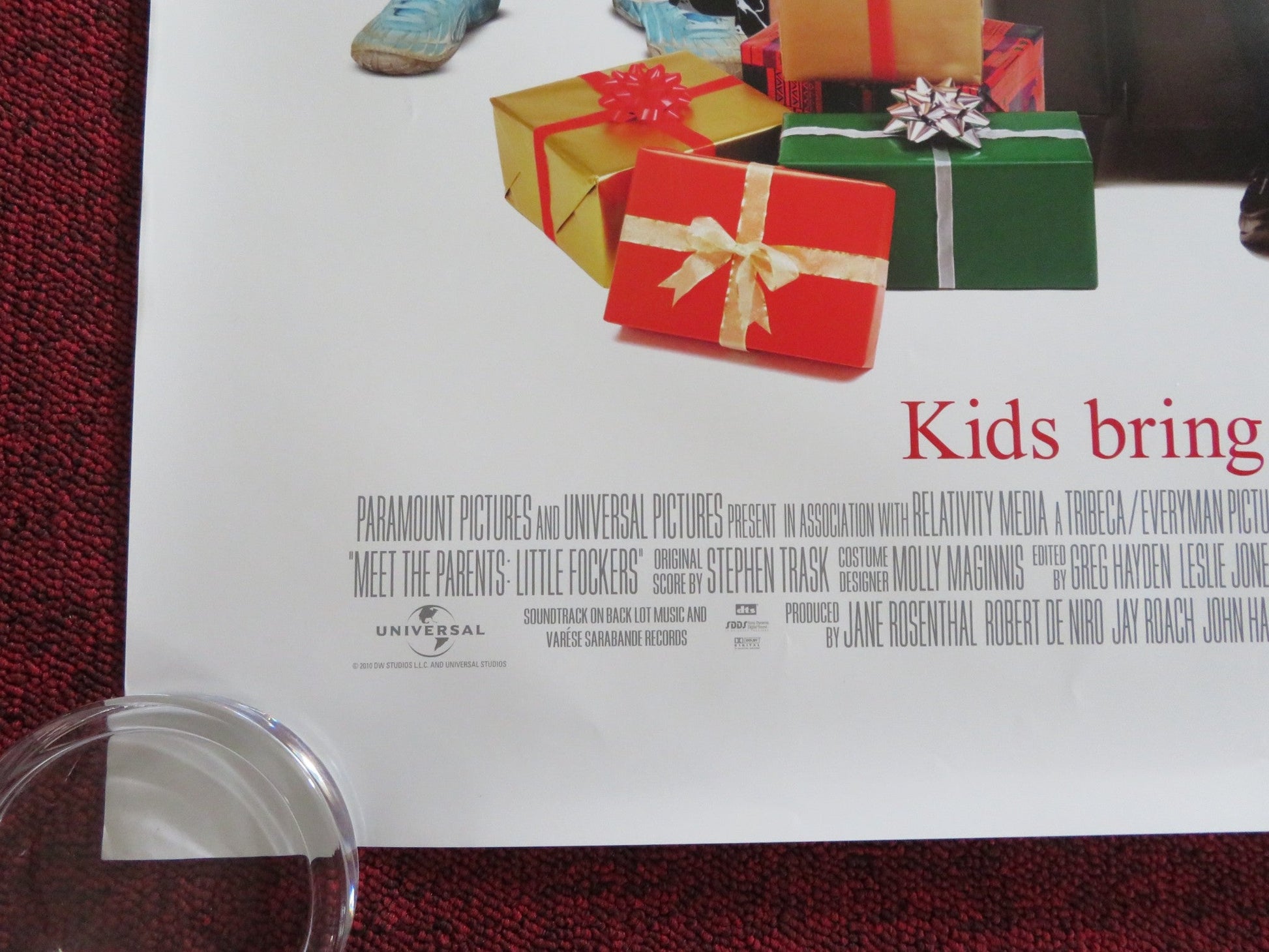 LITTLE FOCKERS - B US ONE SHEET ROLLED POSTER ROBERT DE NIRO BEN STILLER 2010 Rendezvous Cinema Movie posters