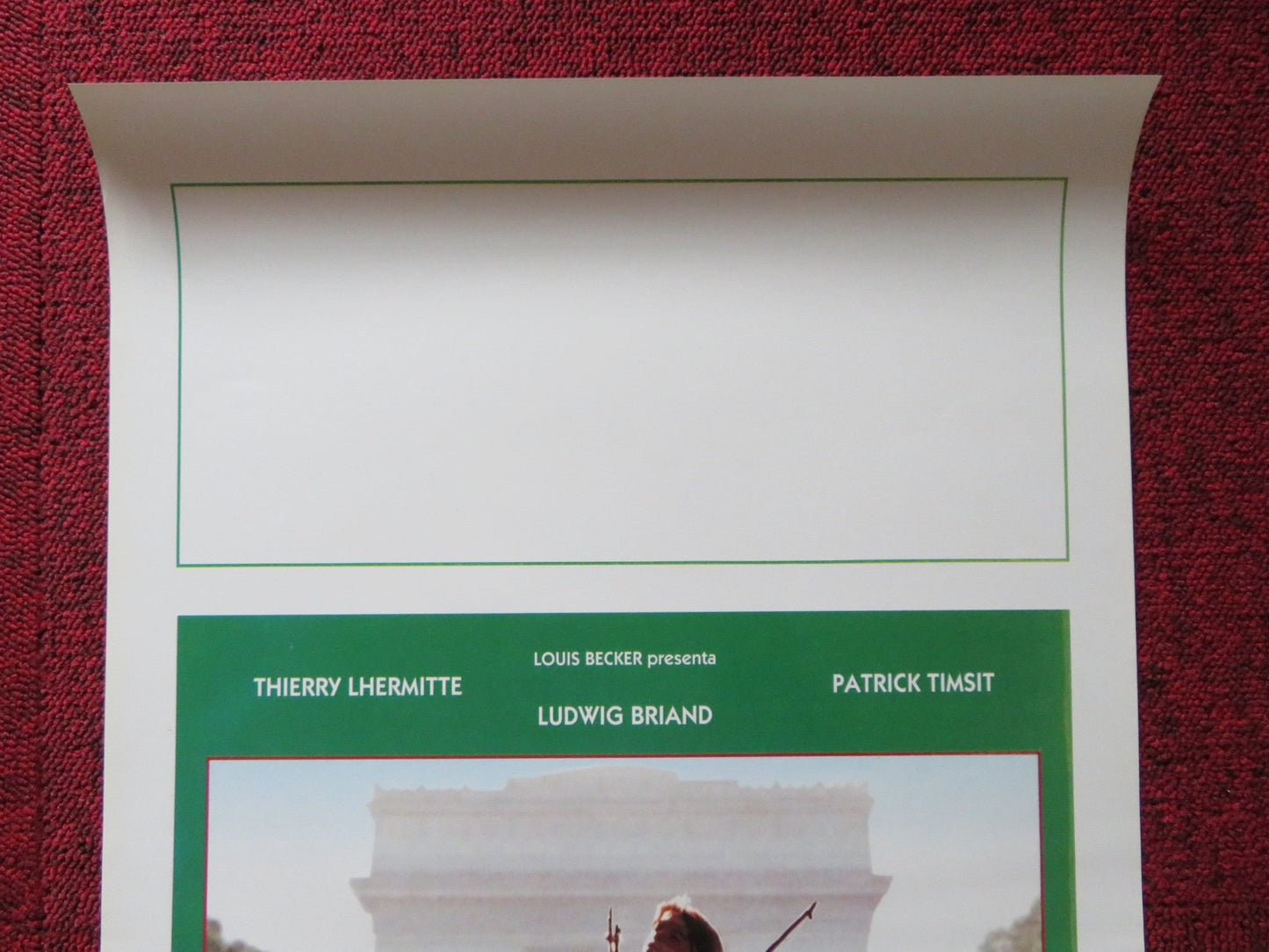 LITTLE INDIAN, BIG CITY ITALIAN LOCANDINA POSTER THIERRY LHERMITTE 1994 Rendezvous Cinema Movie posters