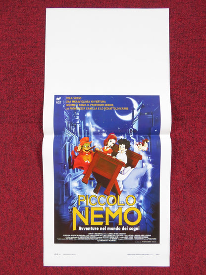 LITTLE NEMO: ADVENTURES IN SLUMBERLAND ITALIAN LOCANDINA POSTER 1989 Rendezvous Cinema Movie posters