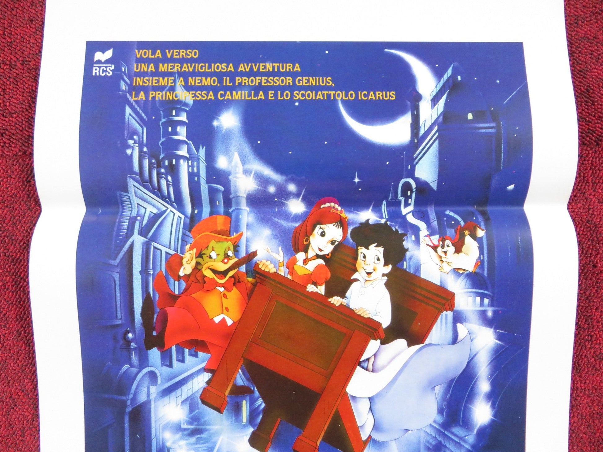 LITTLE NEMO: ADVENTURES IN SLUMBERLAND ITALIAN LOCANDINA POSTER 1989 Rendezvous Cinema Movie posters