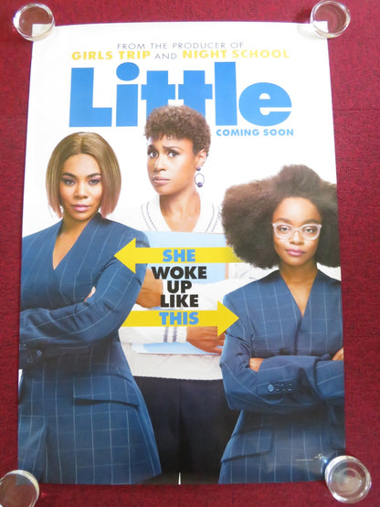 LITTLE US ONE SHEET ROLLED POSTER REGINA HALL ISSA RAE 2019 Rendezvous Cinema Movie posters