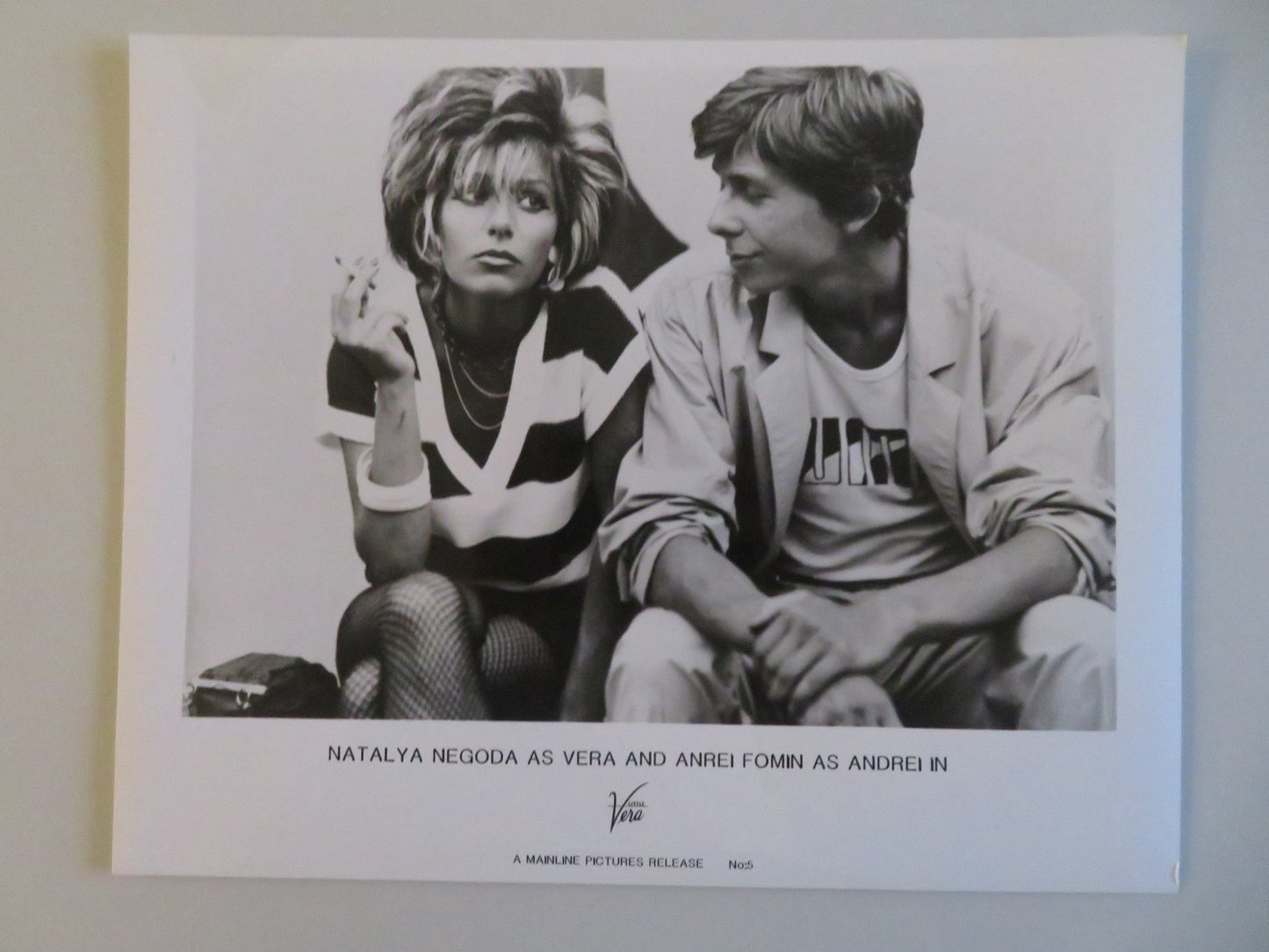 LITTLE VERA MOVIE STILL PHOTO LOT OF 3 ANDREI SOKOLOV NATALYA NEGODA 1988 - Rendezvous Cinema