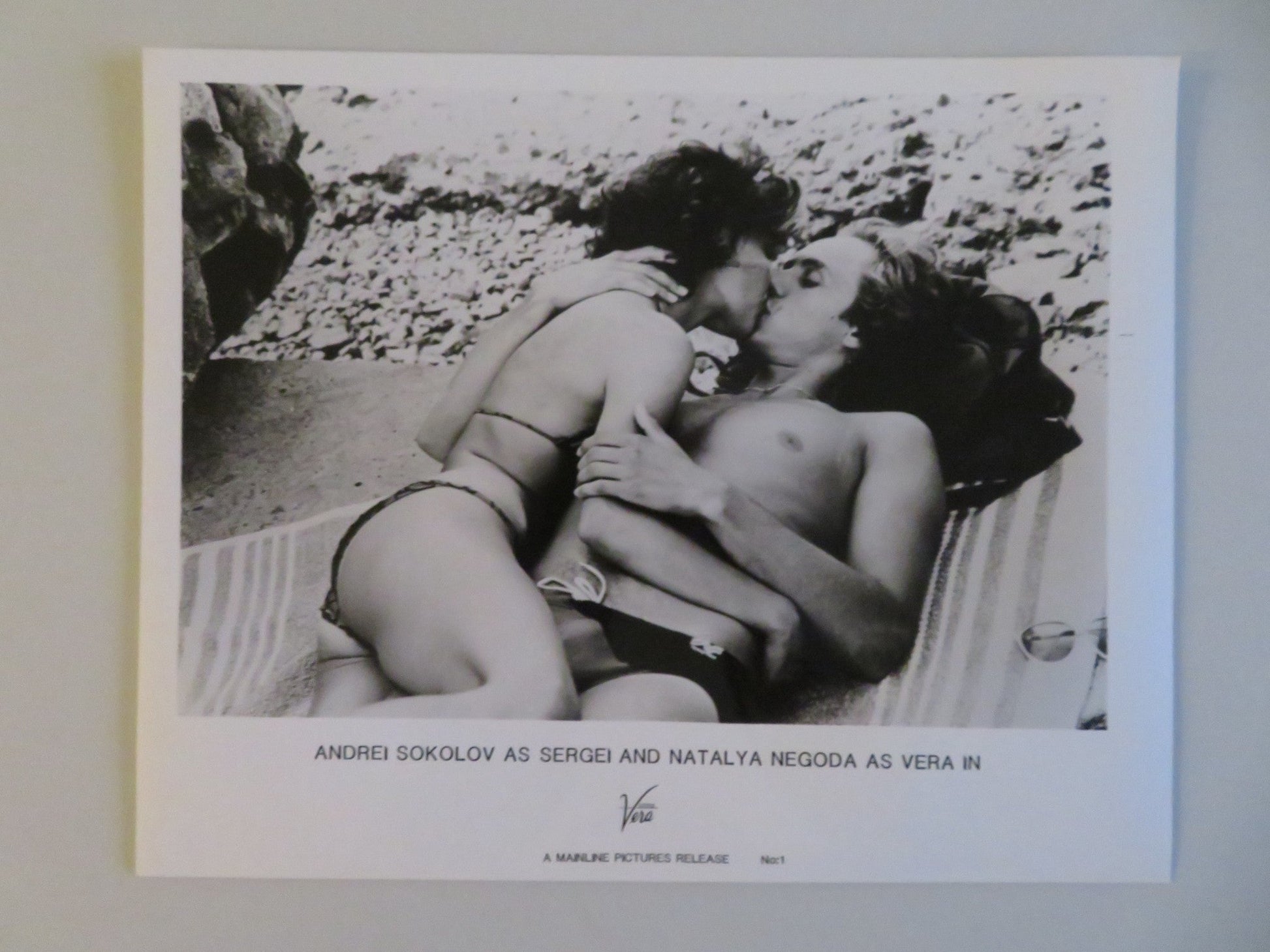 LITTLE VERA MOVIE STILL PHOTO LOT OF 3 ANDREI SOKOLOV NATALYA NEGODA 1988 - Rendezvous Cinema