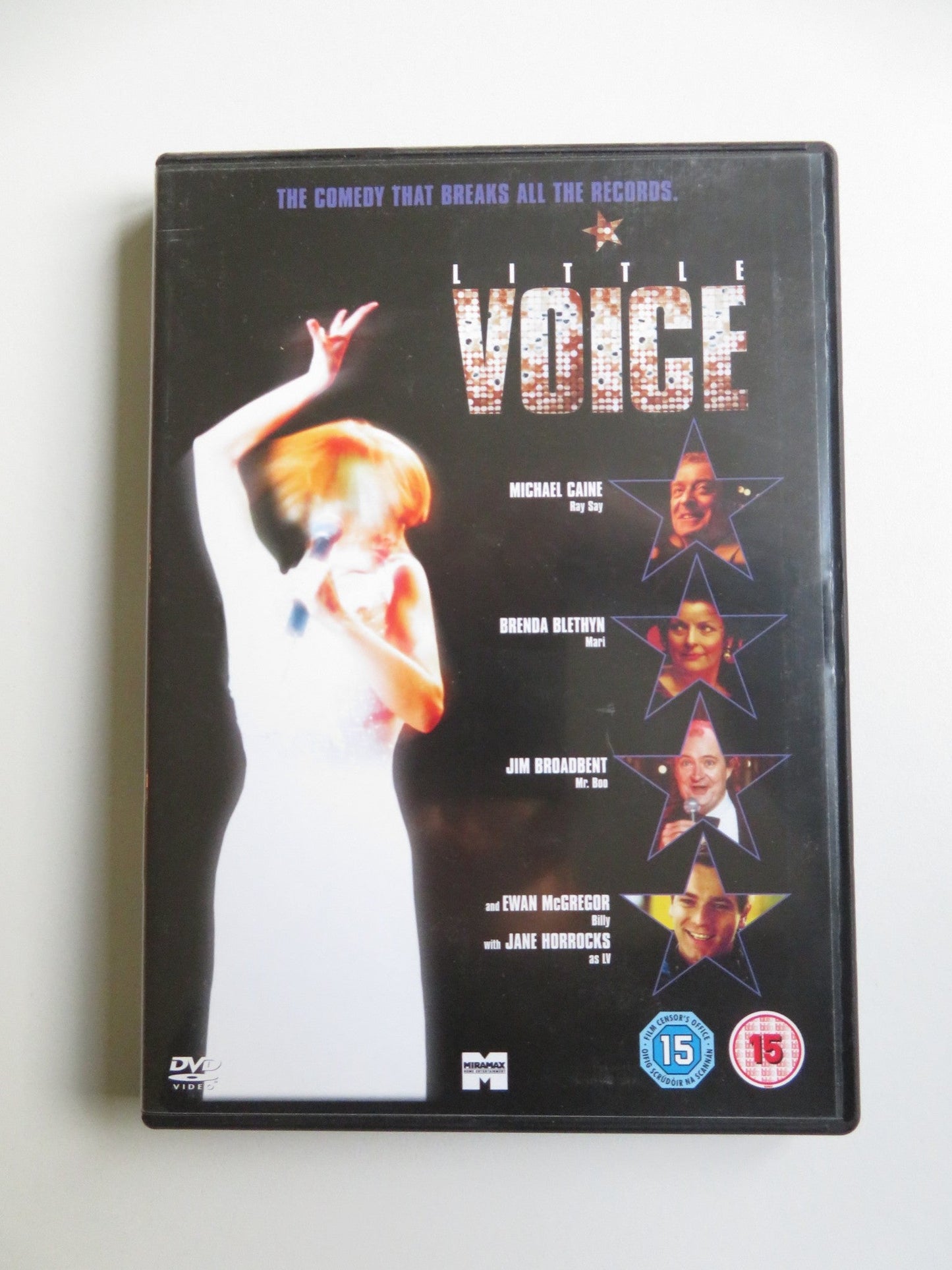 LITTLE VOICE (DVD) JANE HORROCKS MICHAEL CAINE EWAN MCGREGOR 1998 REGION 2 - Rendezvous Cinema