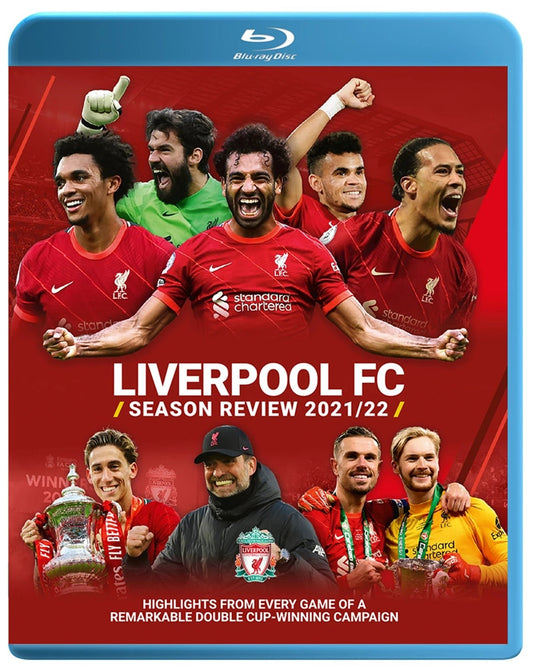LIVERPOOL FOOTBALL CLUB SEASON REVIEW 2021/22 [BLU - RAY] REGION ABC Movie posters