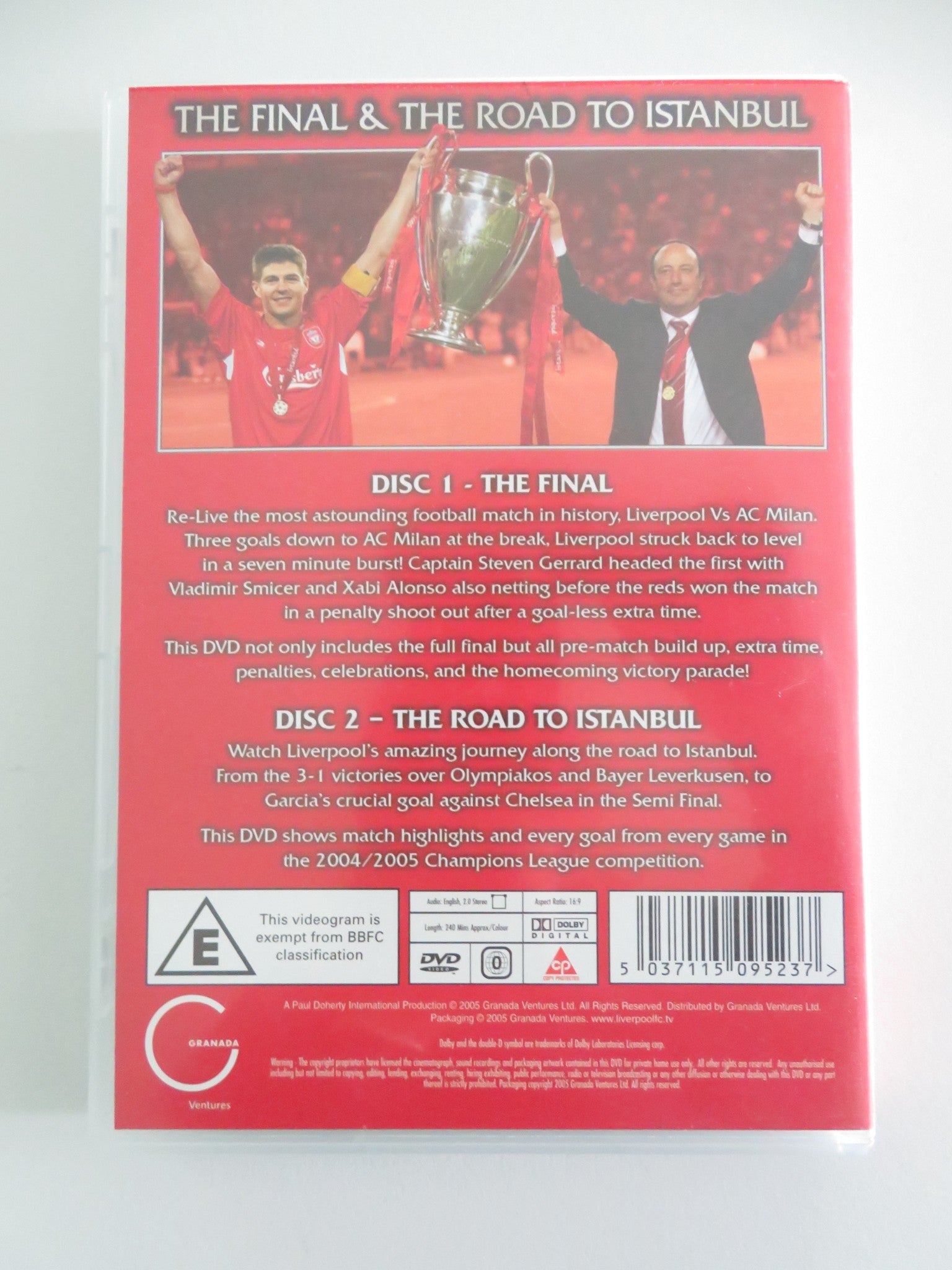 Liverpool Football Club - The Final and The Road To Istanbul (DVD) 2005 Region 0 Movie posters