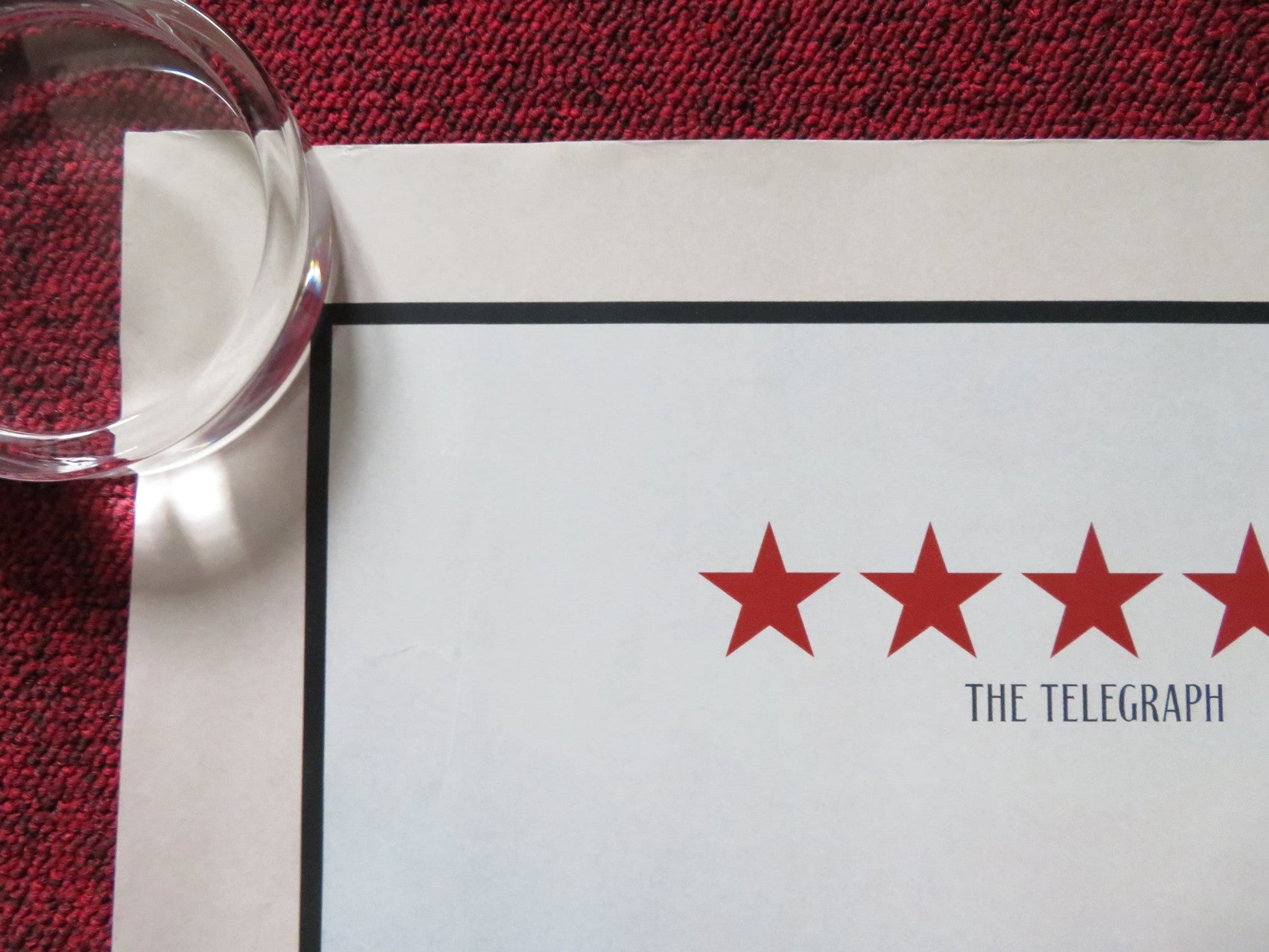 LIVING UK QUAD ROLLED POSTER BILL NIGHY ALEX SHARP 2022 Rendezvous Cinema Movie posters