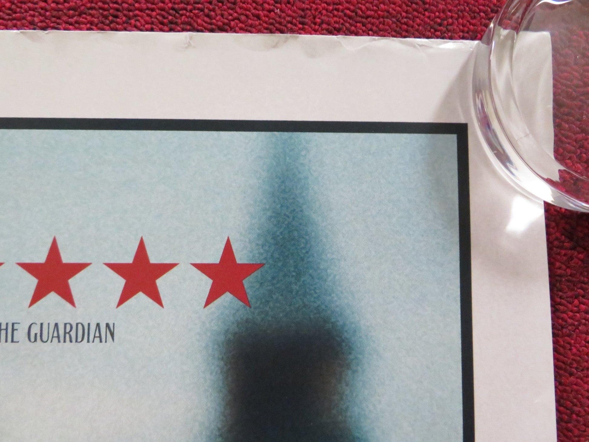 LIVING UK QUAD ROLLED POSTER BILL NIGHY ALEX SHARP 2022 Rendezvous Cinema Movie posters