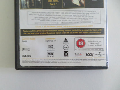 Lock, Stock and Two Smoking Barrels (DVD) Jason Statham 1998 Region 2, 4 Movie posters
