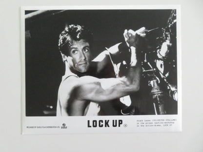 LOCK UP MOVIE STILL PHOTO LOT OF 2 SYLVESTER STALLONE JOHN AMOS 1989 Movie posters