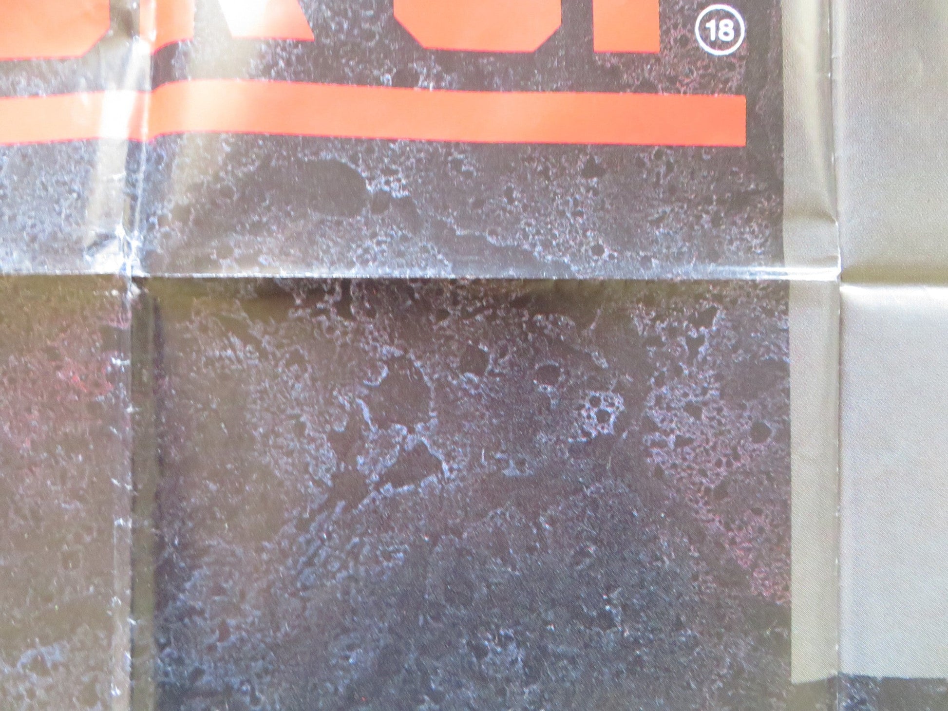 LOCK UP UK QUAD POSTER FOLDED SYLVESTER STALLONE DONALD SUTHERLAND 1989 Rendezvous Cinema Movie posters