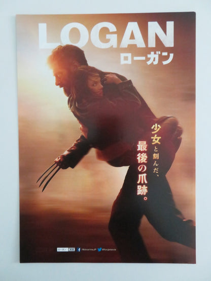 LOGAN - A JAPANESE CHIRASHI (B5) POSTER MARVEL HUGH JACKMAN PATRICK STEWART 2017 Rendezvous Cinema Movie posters
