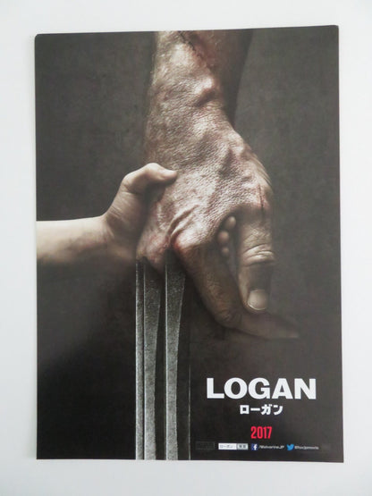 LOGAN - B JAPANESE CHIRASHI (B5) POSTER MARVEL HUGH JACKMAN PATRICK STEWART 2017 Rendezvous Cinema Movie posters