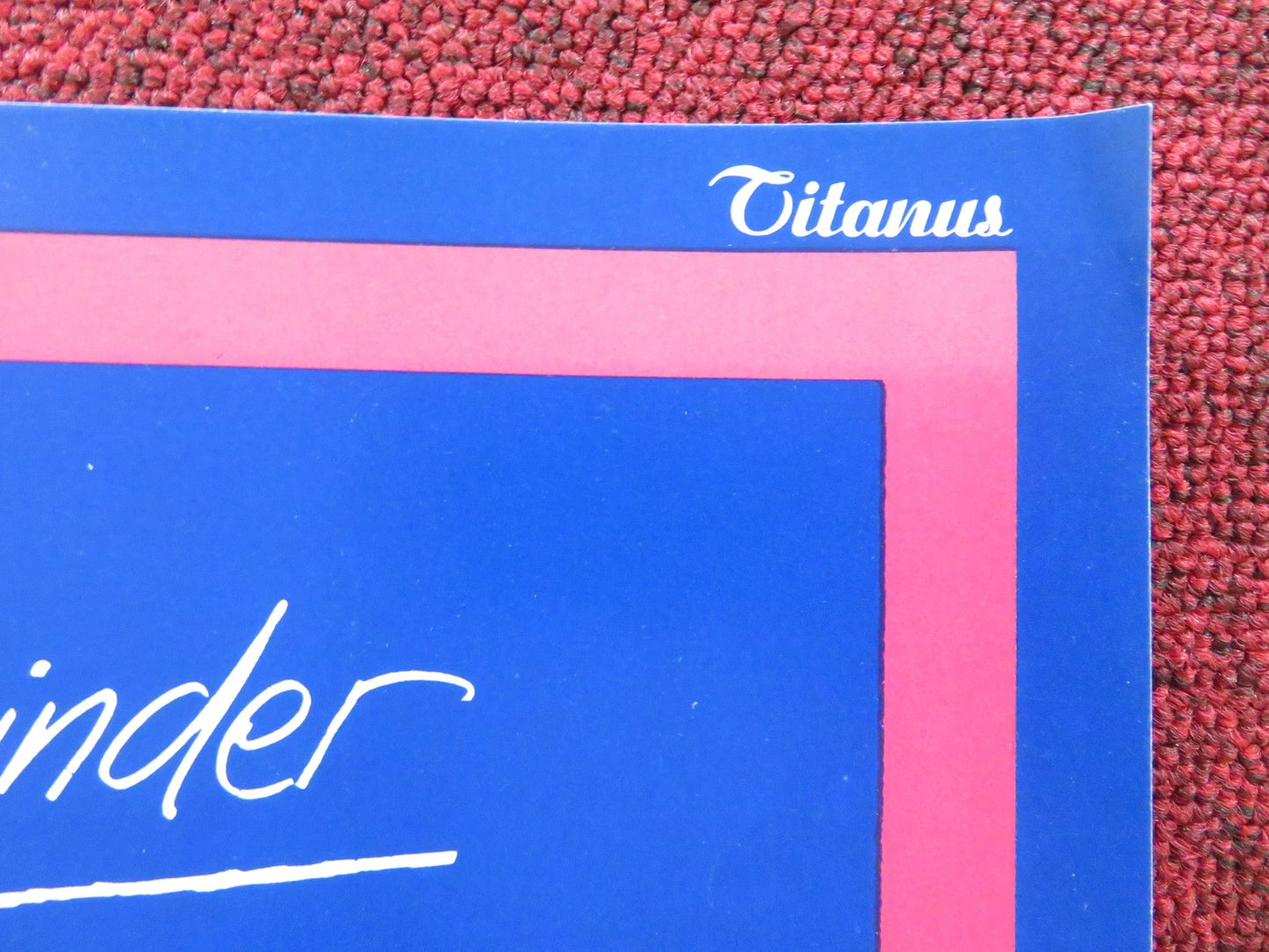 LOLA - C ITALIAN FOTOBUSTA POSTER BARBARA SUKOWA MARIO ADORF 1981 Rendezvous Cinema Movie posters