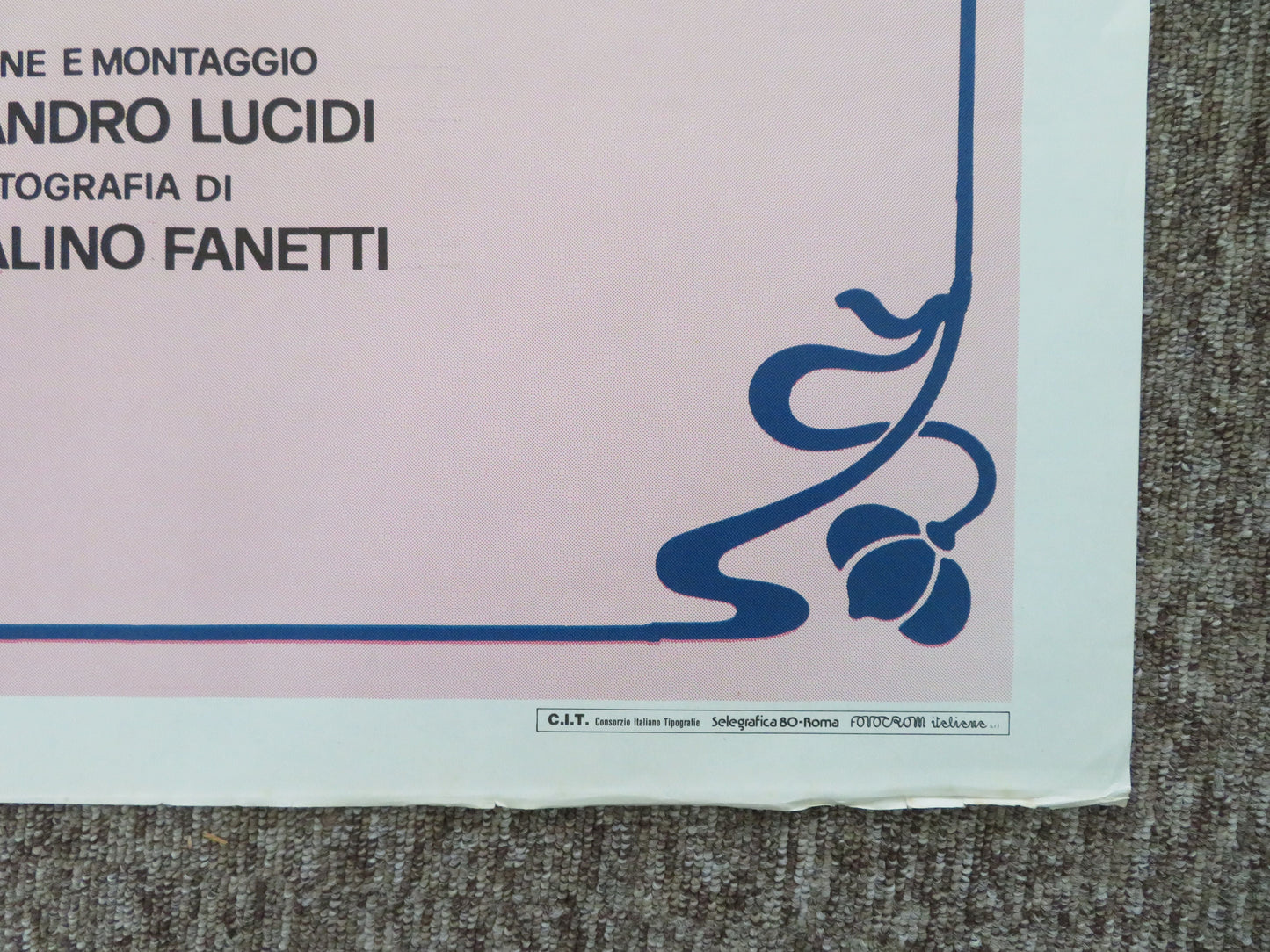 Lola's Secret Italian 2 Foglio Poster Donatella Damiani Scott Coffey 1984 Movie posters